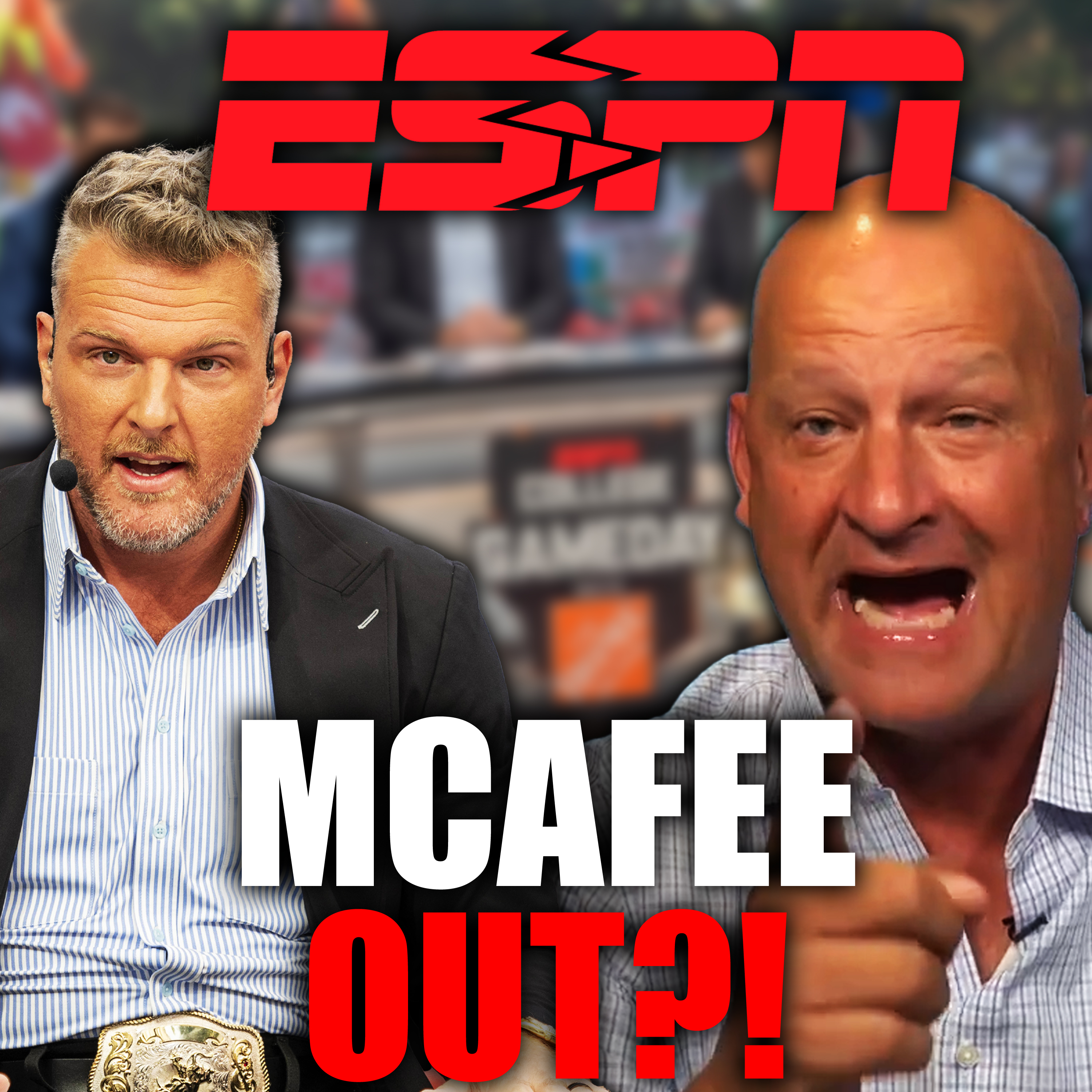 Pat McAfee Set To DUMP College Gameday?! + Johnny Bench, Clay Harbor & Bob Costas | episode artwork