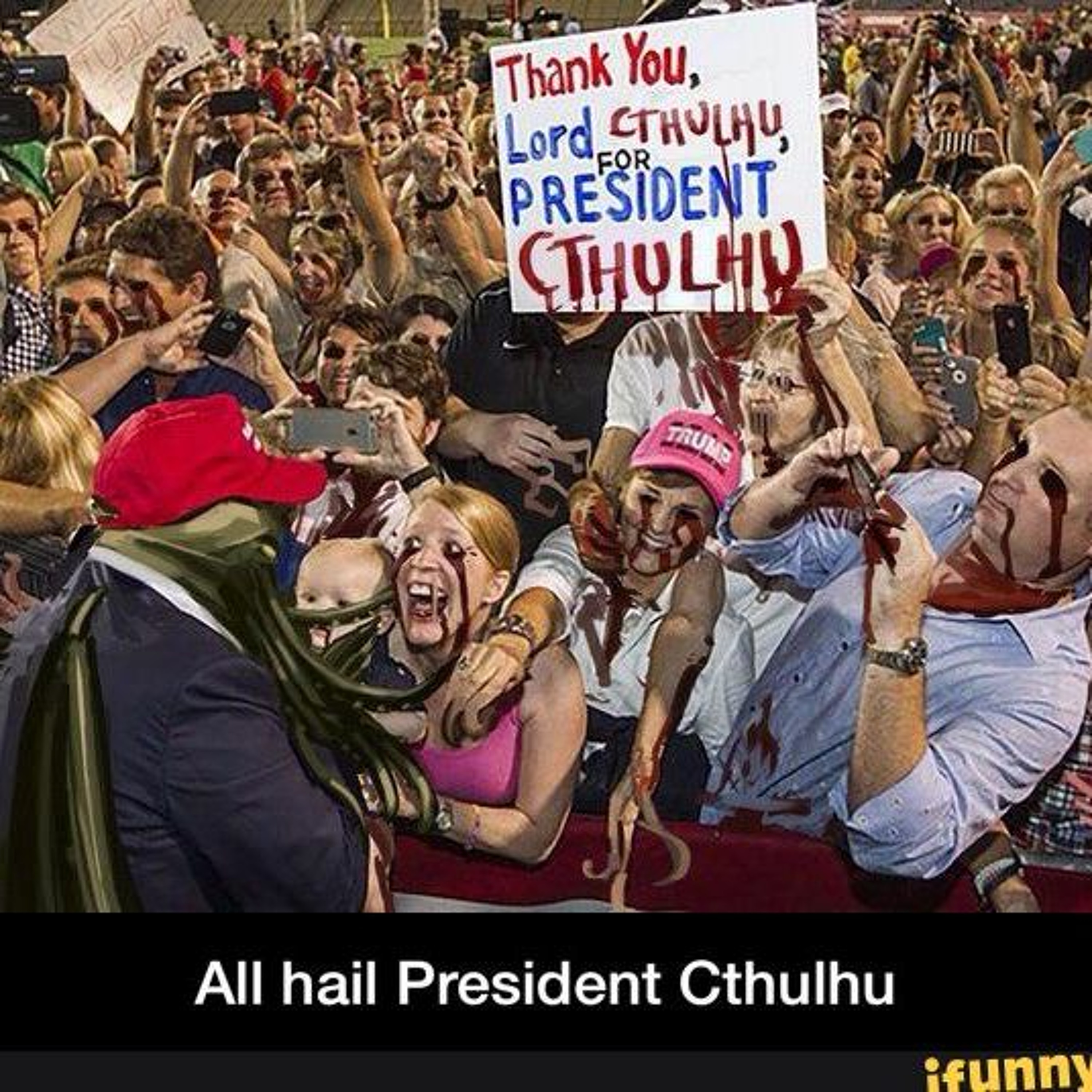 Trump And Dread Cthulhu