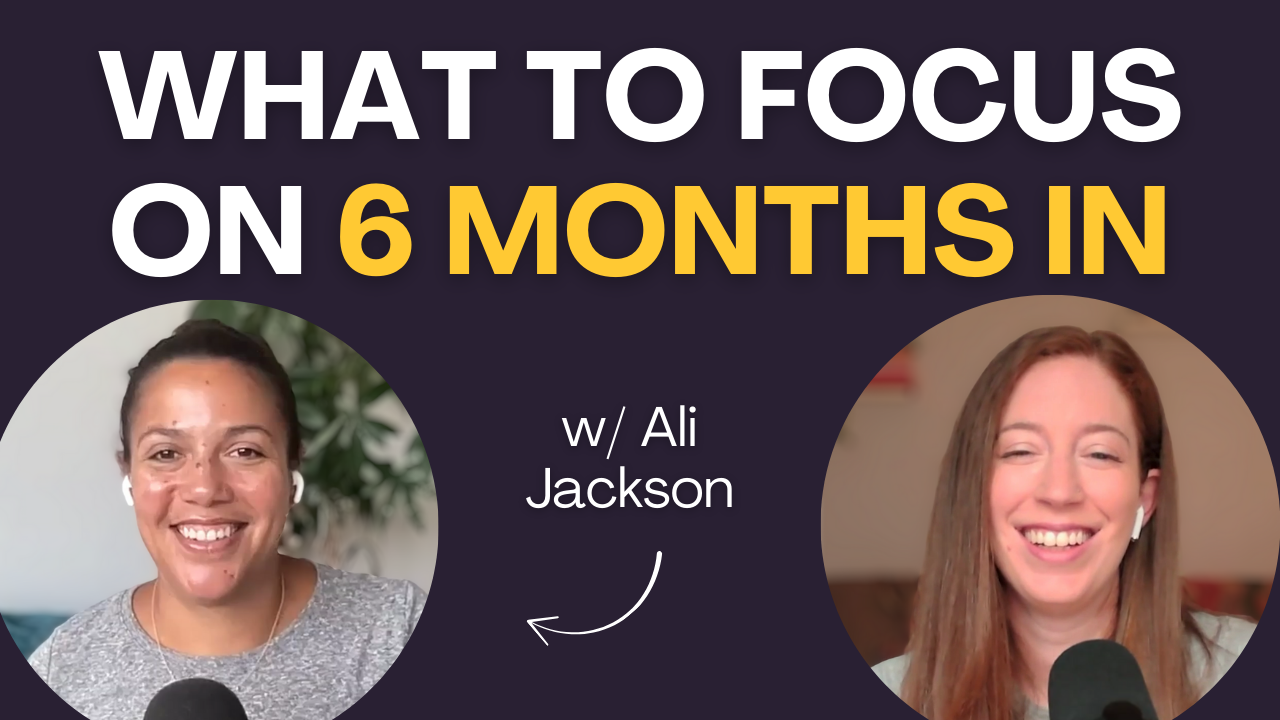 Comparing Notes Pt. 2:  Milestones at 6 Months in a New Relationship w/ Ali Jackson