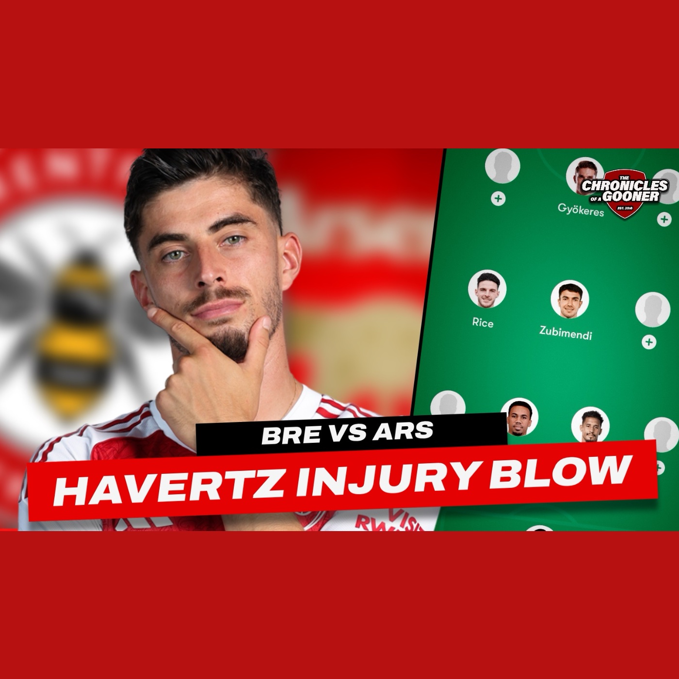 Who starts for Arsenal at Brentford? Gunners suffer Kai Havertz injury blow!