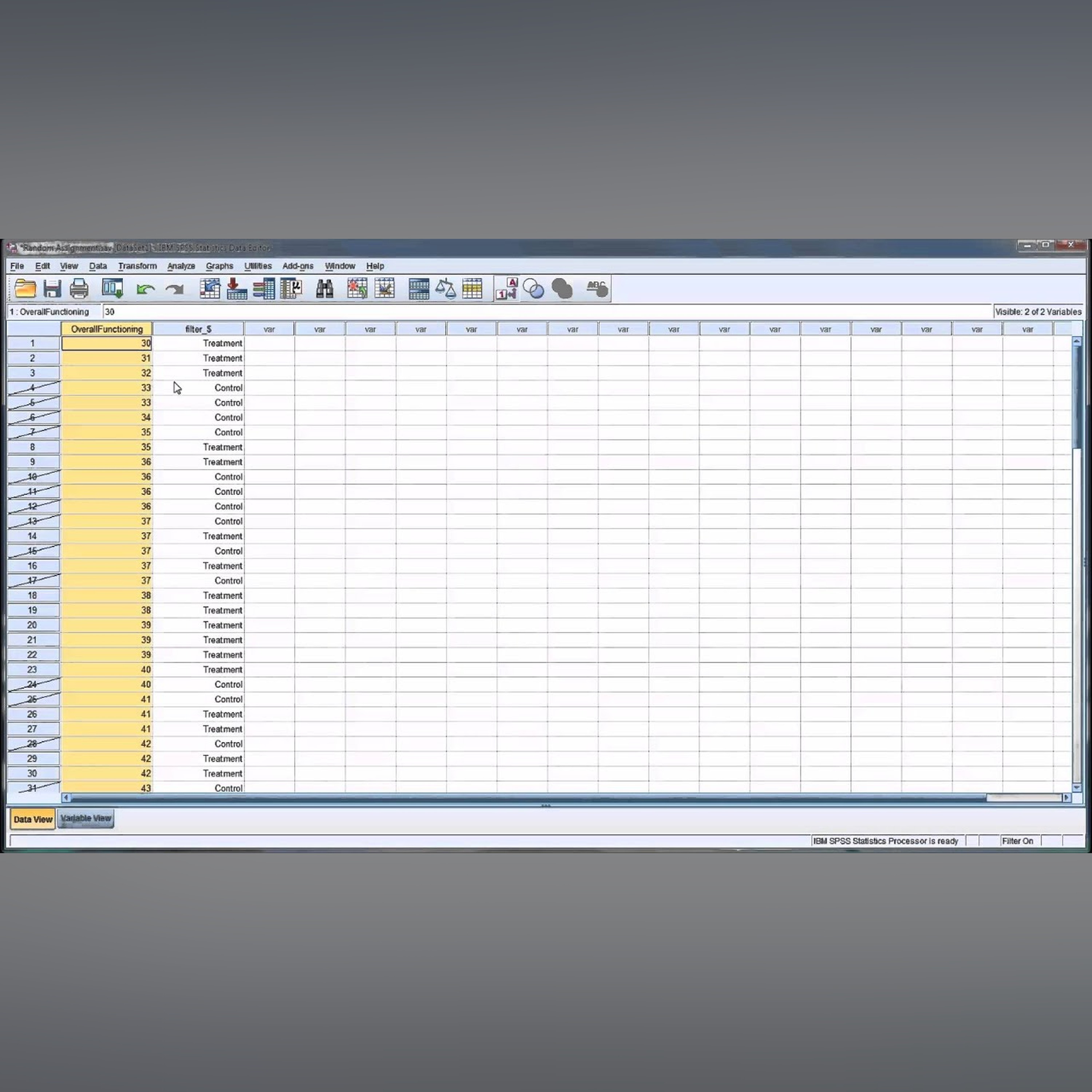 Random Assignment in SPSS episode artwork