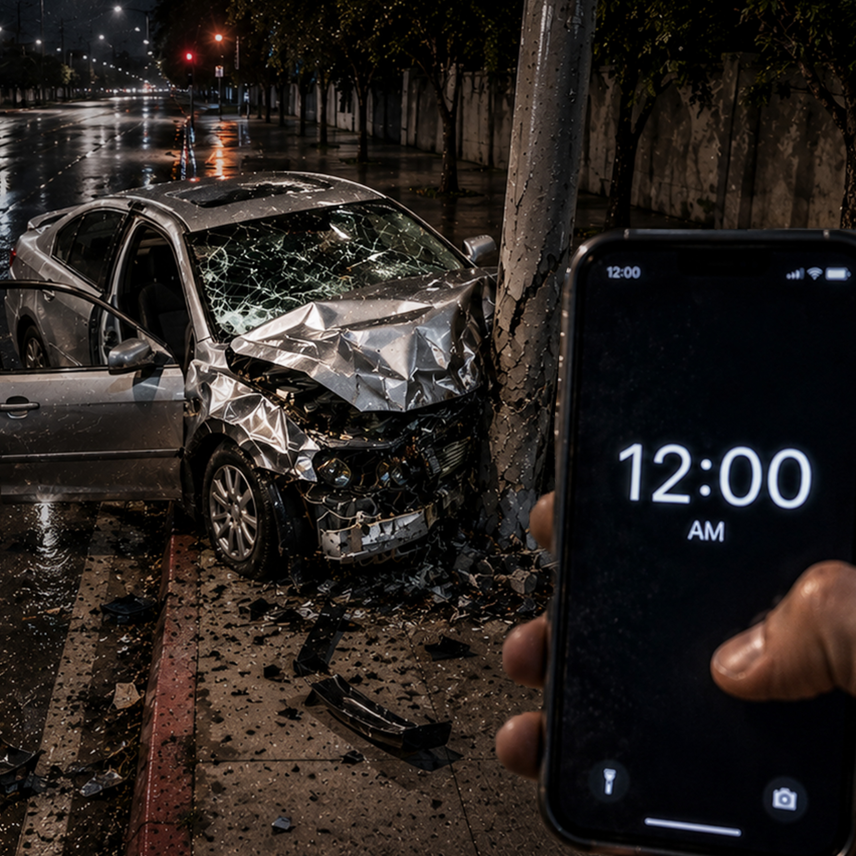 I Crashed My Car in a Town Where It’s Always Midnight