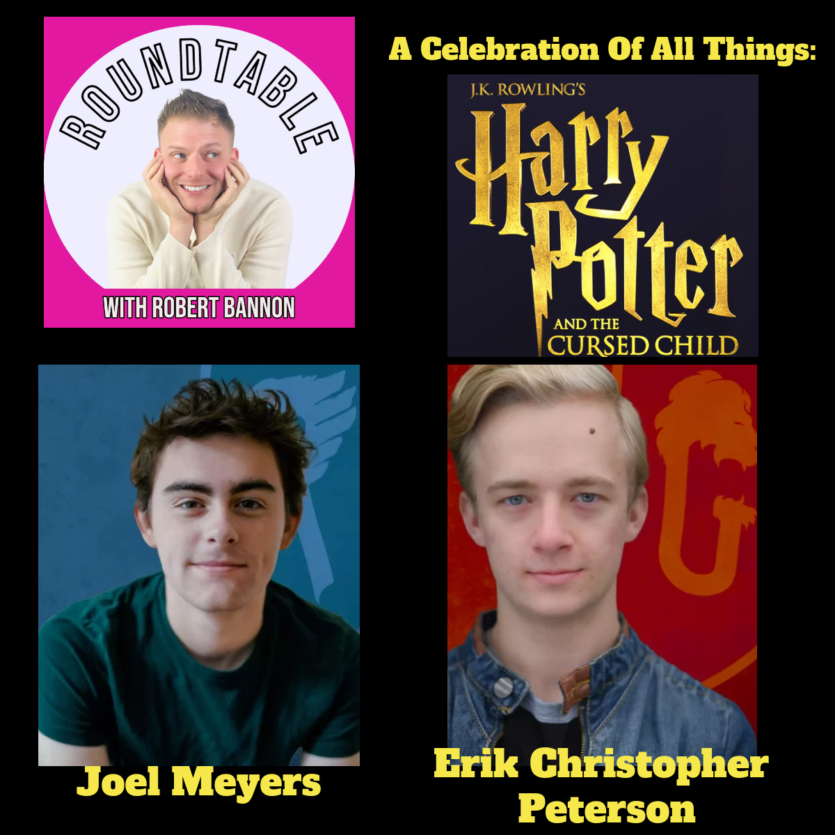 The Stars of "Harry Potter & The Cursed Child" Joel Meyers & Erik Christopher Peterson