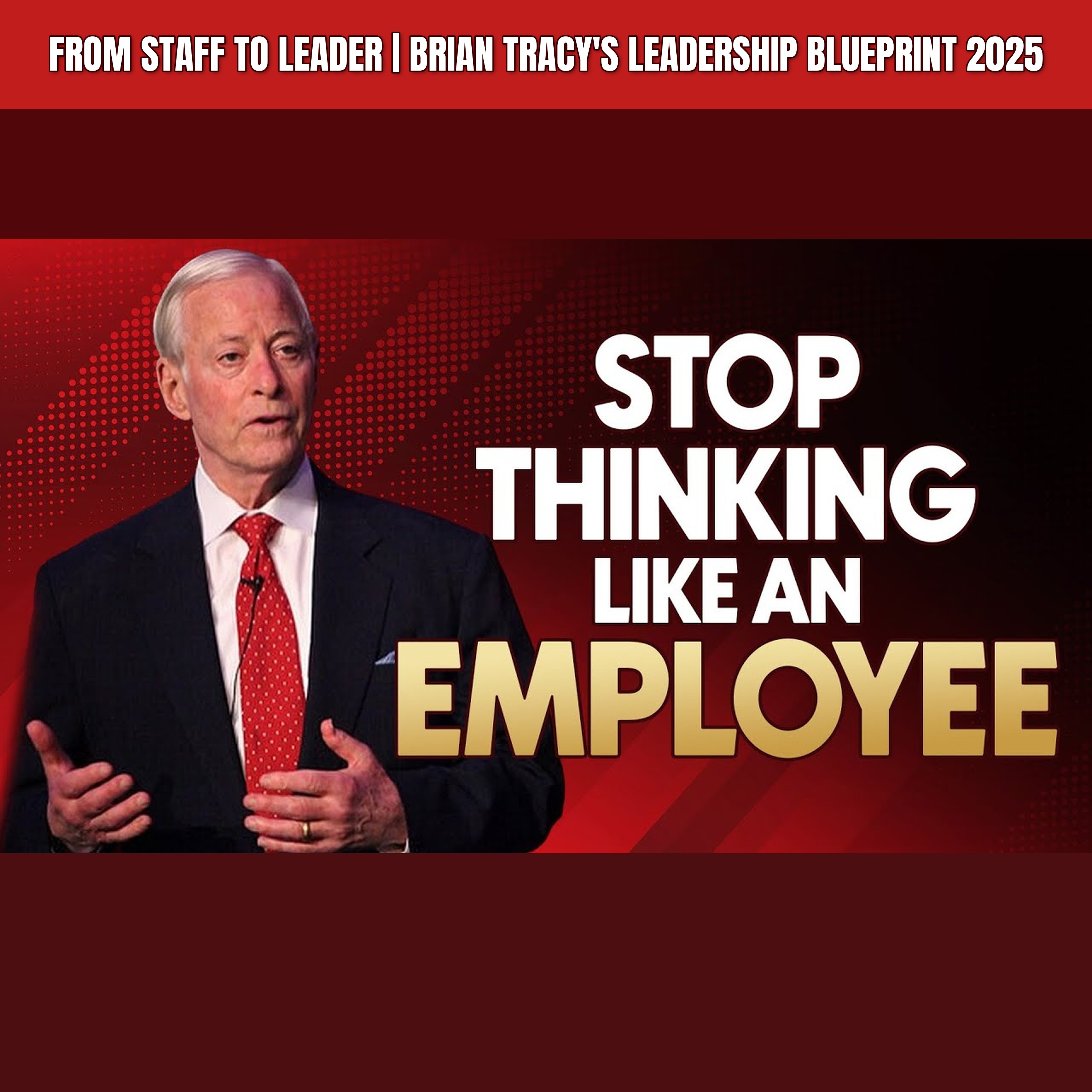 From STAFF To LEADER | Brian Tracy's Leadership Blueprint 2025 episode artwork