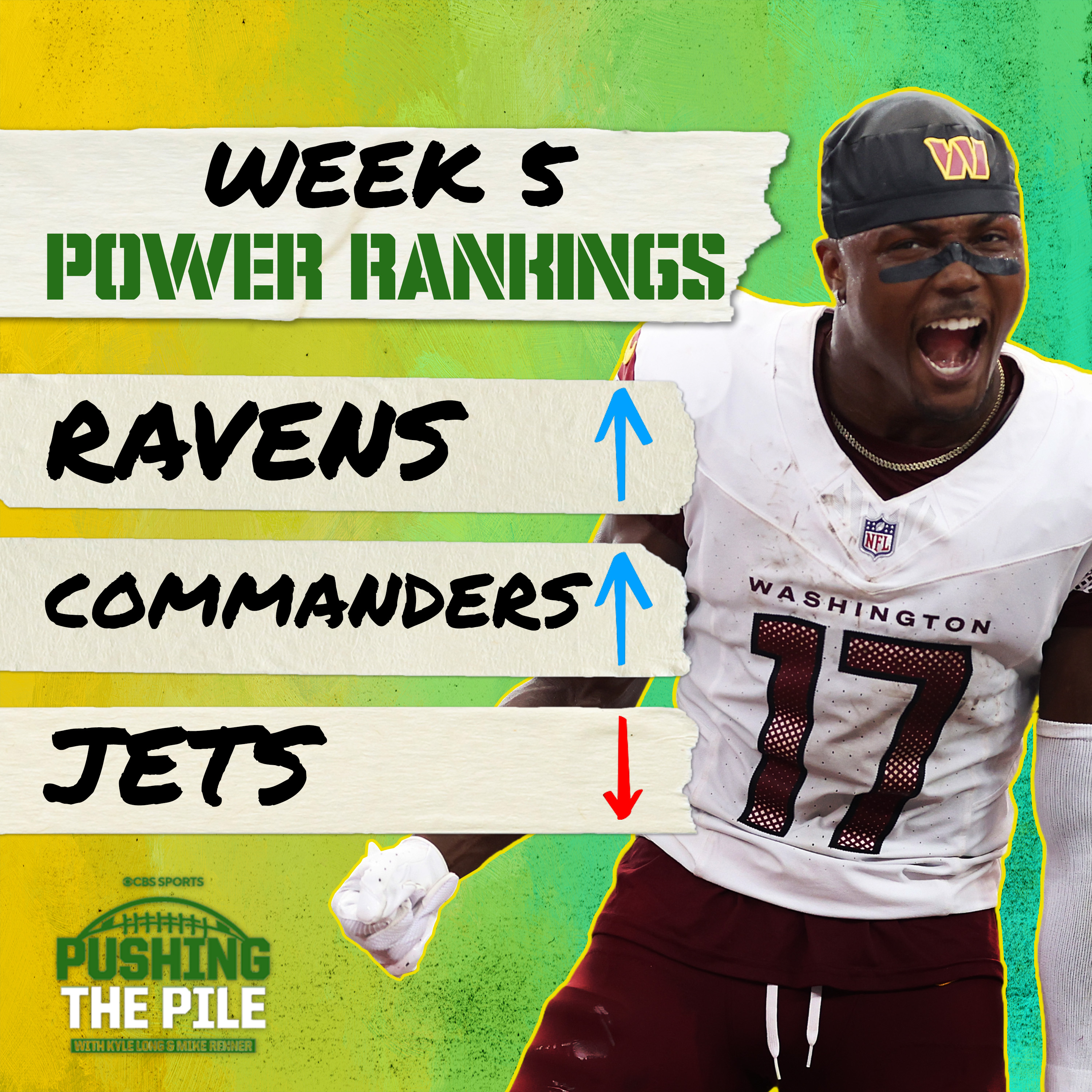 Week 5 Power Rankings: Commanders, Ravens crack top 10, Eagles, Jets, Seahawks drop w/Pete Prisco