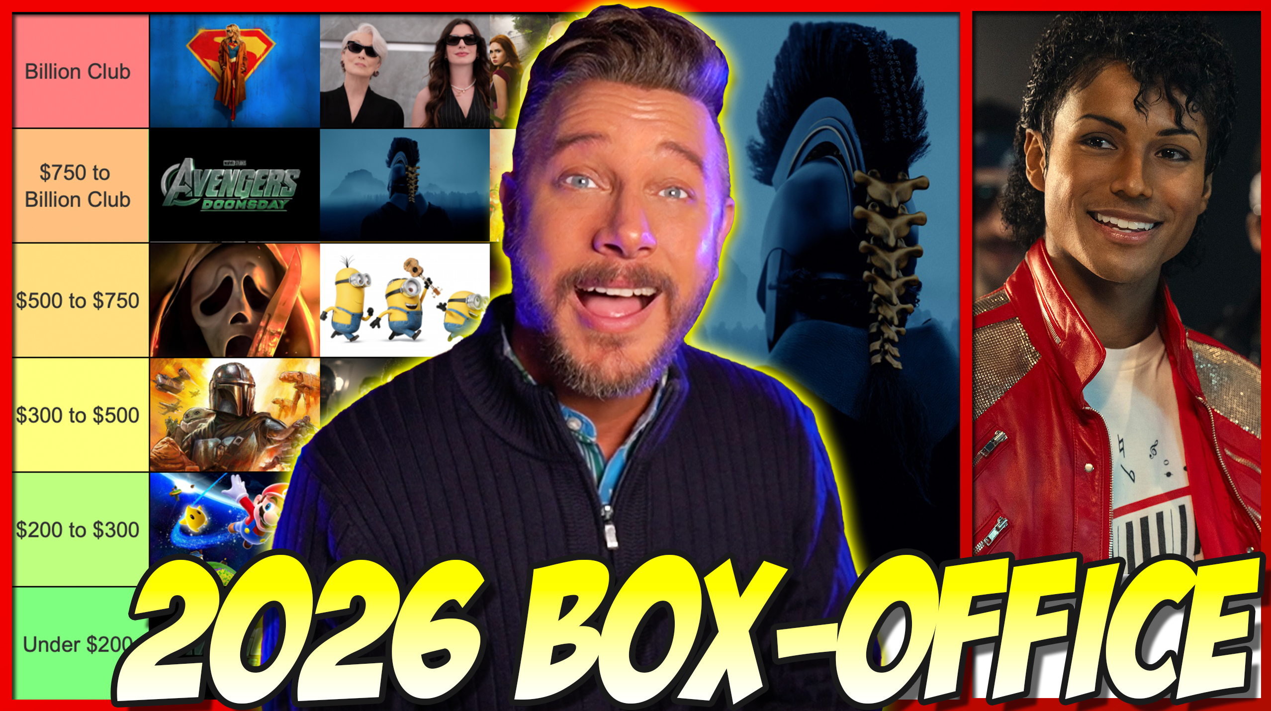 2026 Box-Office Prediction Tier List