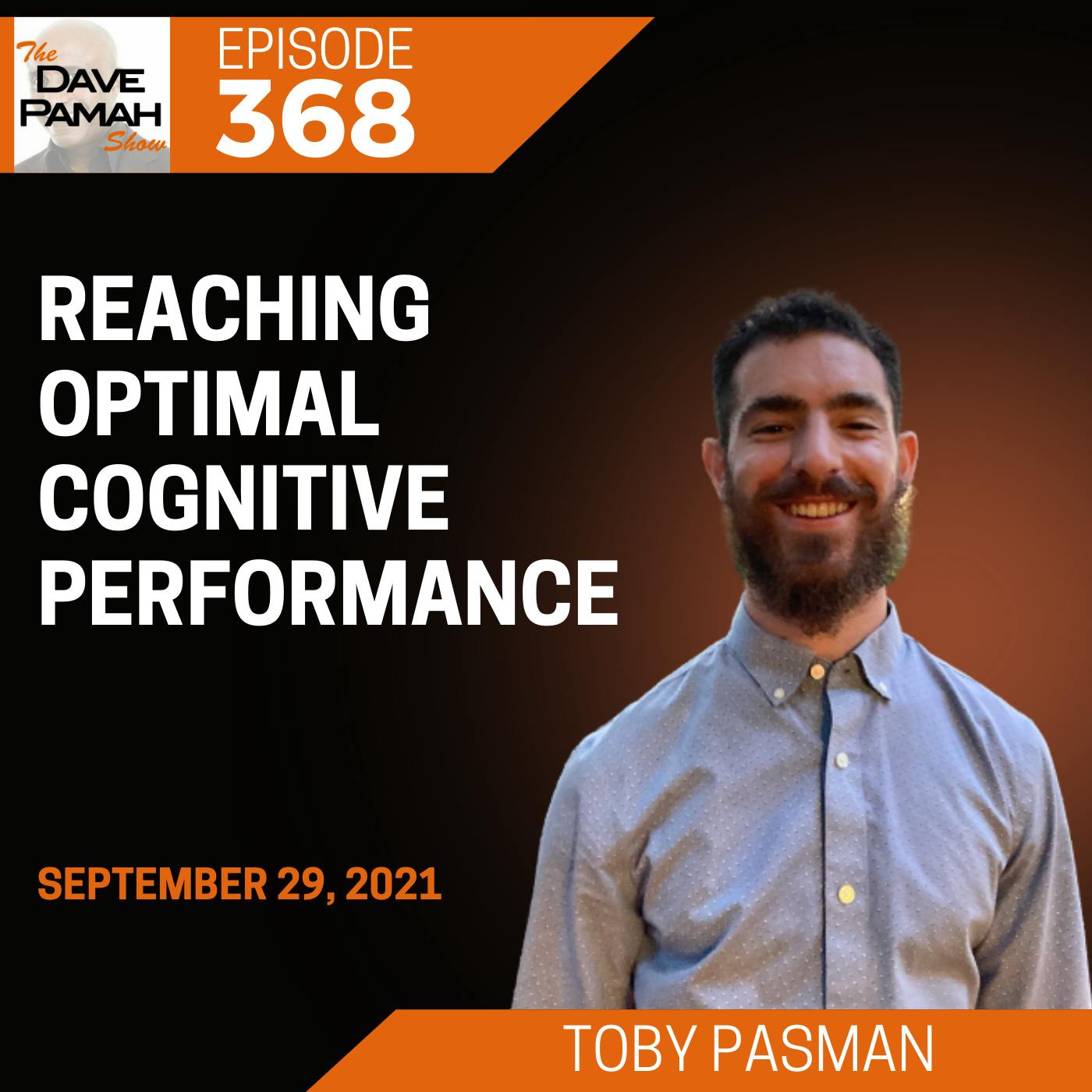 Reaching optimal cognitive performance with Toby Pasman Image