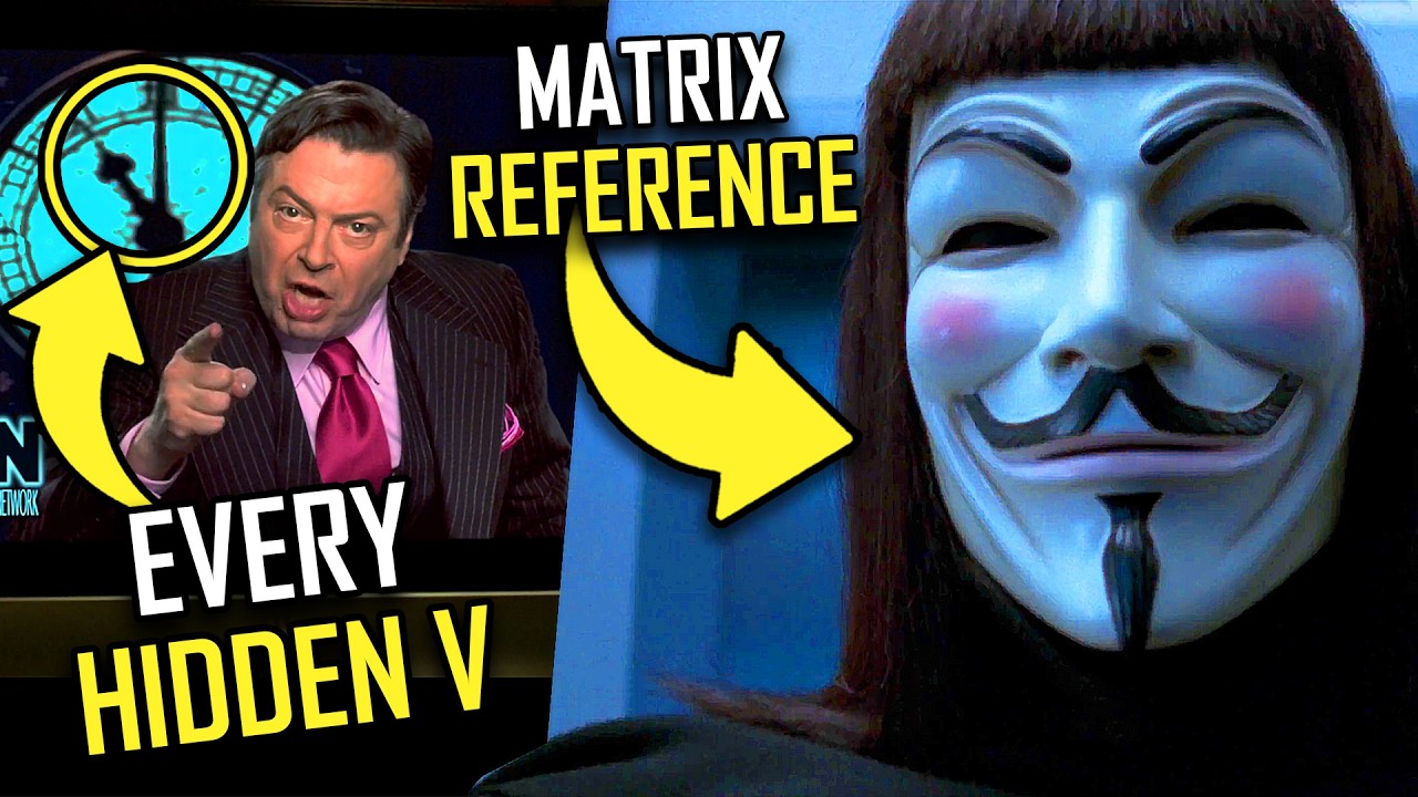 V FOR VENDETTA (2005) Breakdown | Easter Eggs, Comic Differences, Film Analysis & Ending Explained episode artwork