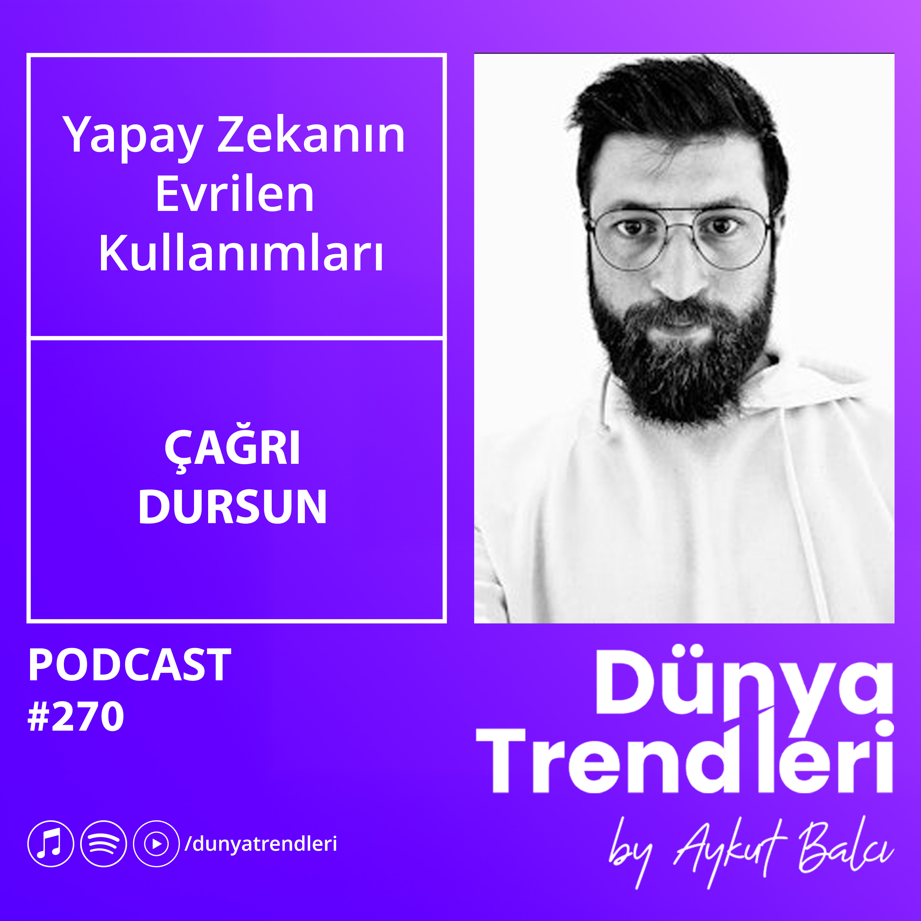 Yapay Zekanın Evrilen Kullanımları - Konuk: FolksDev Kurucusu Çağrı Dursun