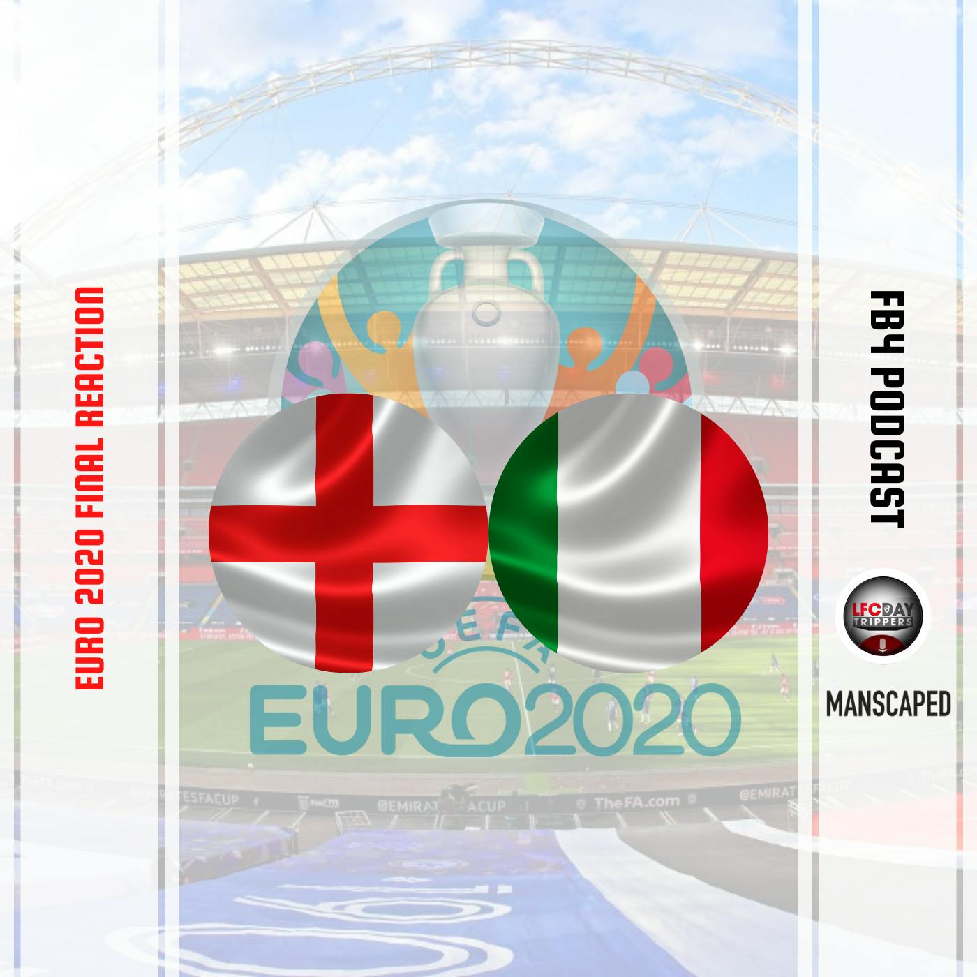 England V Italy Live | Euro 2020 Reaction | FB4