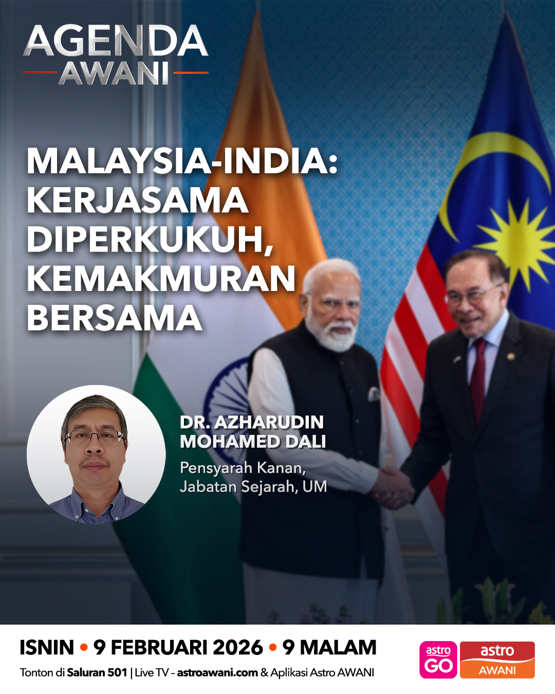Agenda AWANI: Malaysia-India | Kerjasama Diperkukuh Kemakmuran Bersama