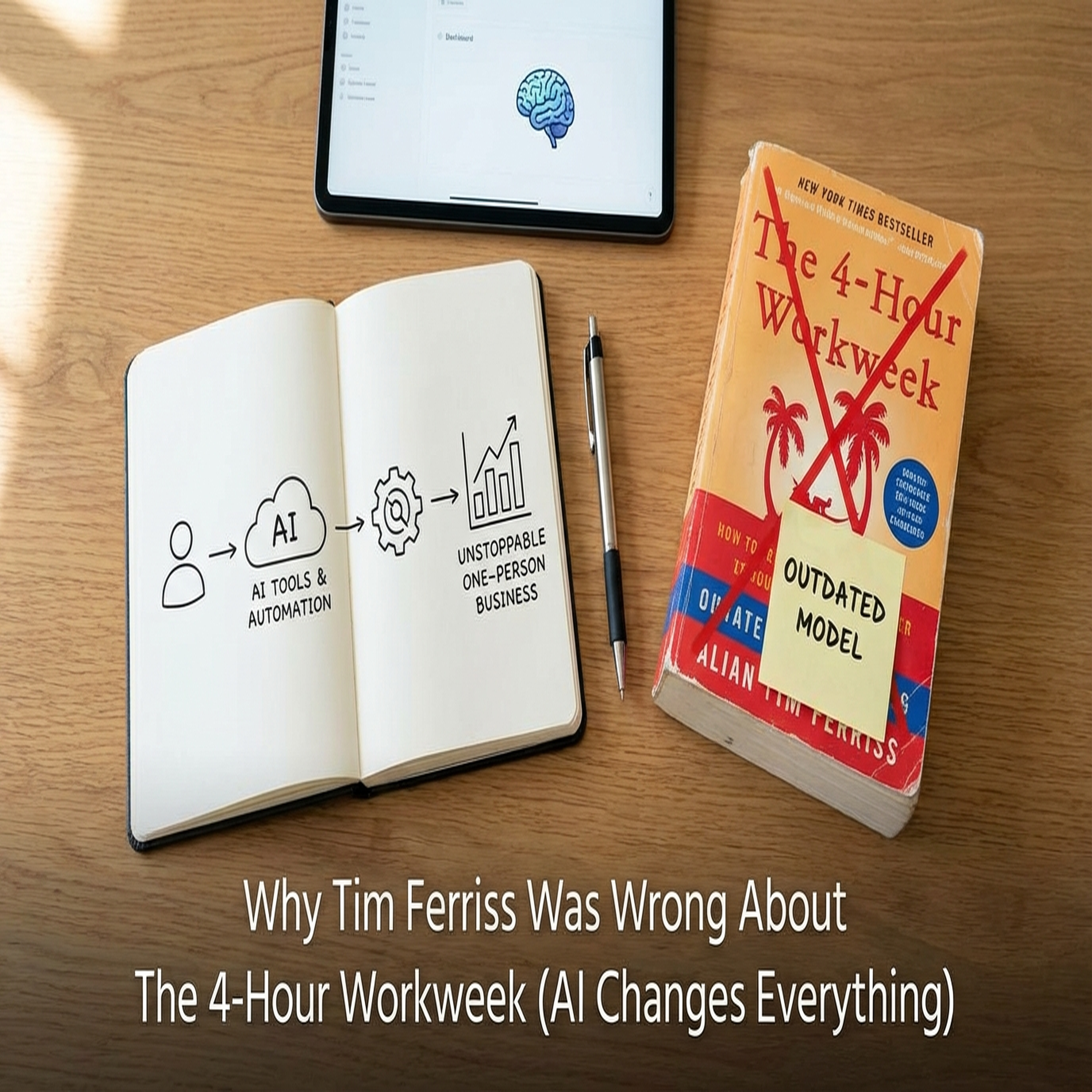 Why Tim Ferriss Was Wrong About The 4-Hour Workweek (AI Changes Everything) episode artwork