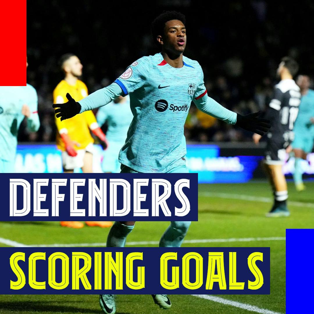 Defenders Scoring Goals! Barcelona beat Unionistas in Copa del Rey
