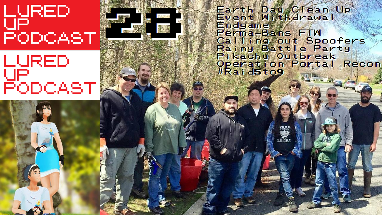 Lured Up Podcast - Episode 28 - Earth Day and Event Withdrawal