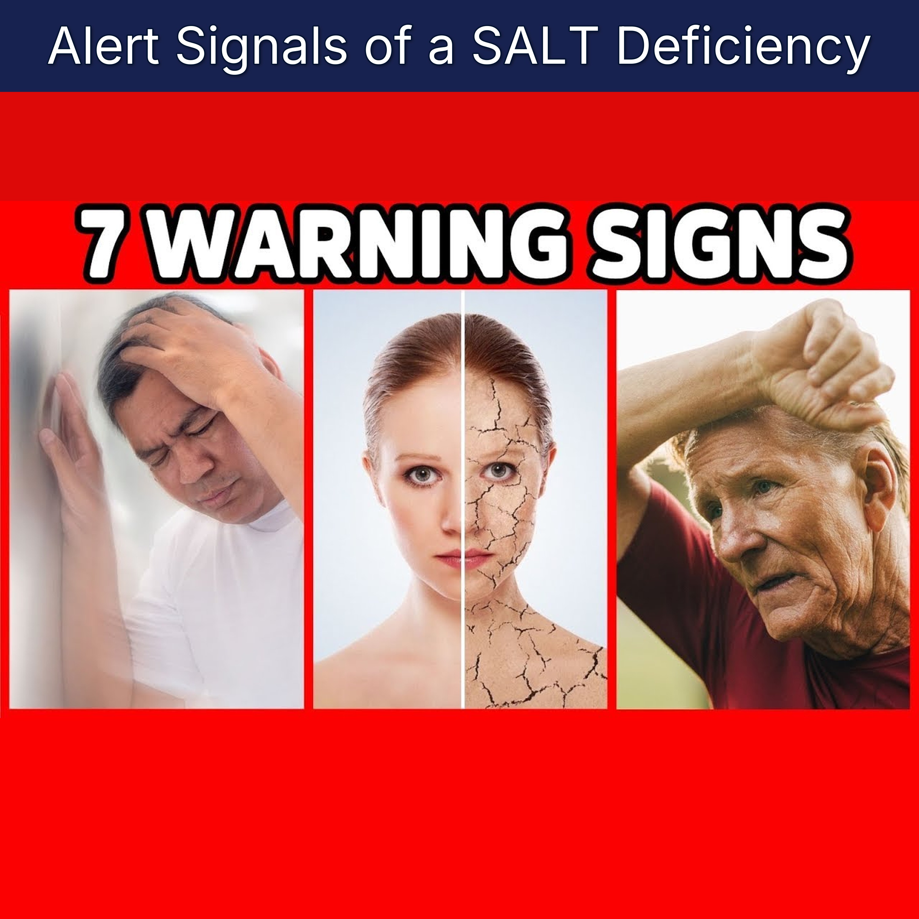 Alert Signals of a SALT Deficiency