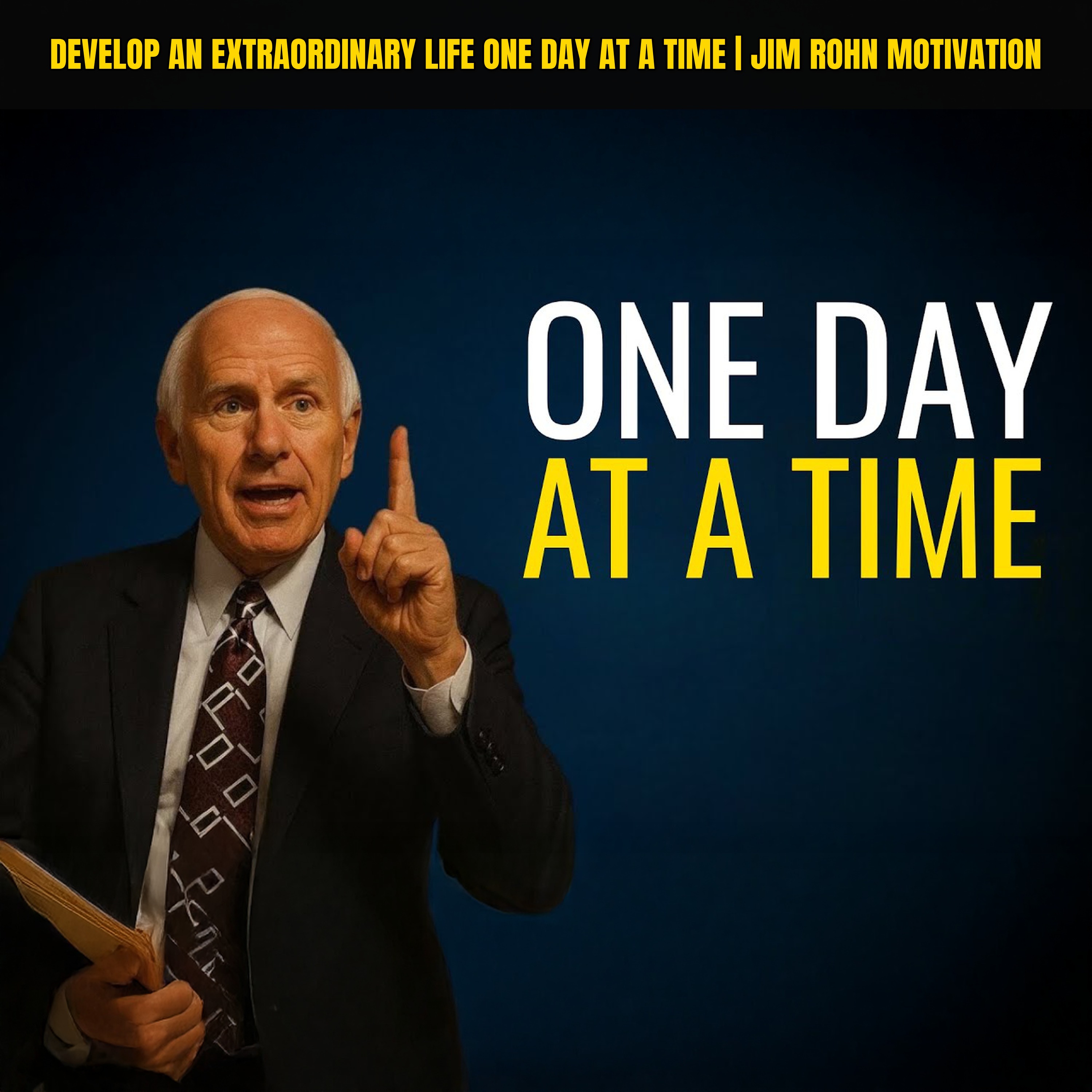 Develop an Extraordinary Life One Day at a Time | Jim Rohn Motivation