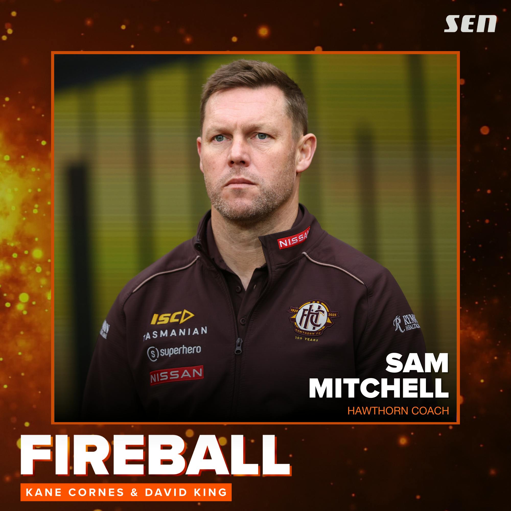 Hawthorn coach Sam Mitchell (13.03.26) Hawthorn coach Sam Mitchell (13.03.26)