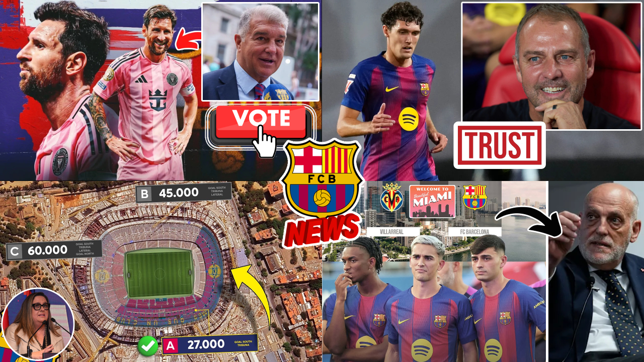 Messi INVOLVED In Election💣| Christensen CONVINCED Flick🚨| Camp Nou Return PLAN❗| Miami Match CLOSE🌴 episode artwork
