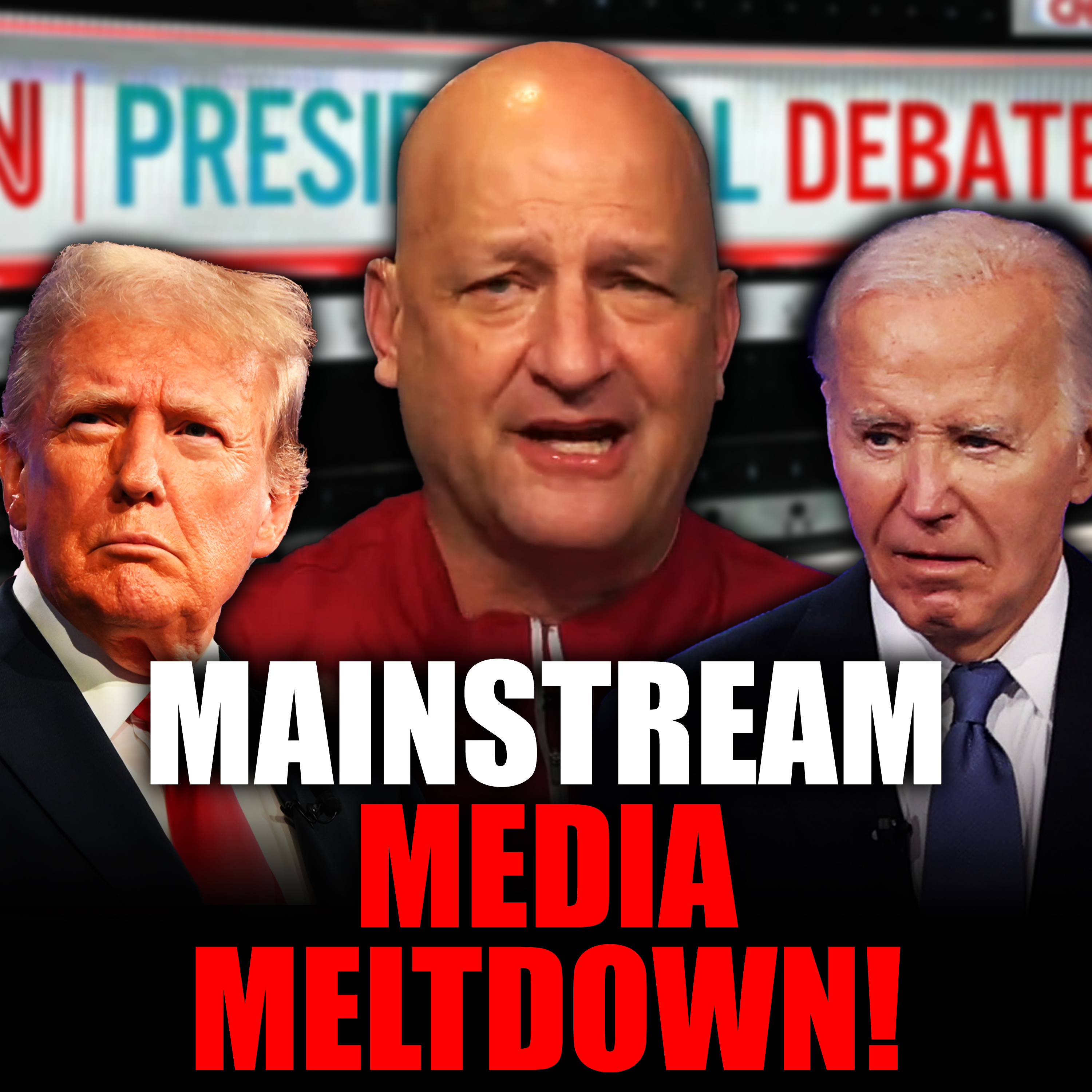 Liberal Media Hits The Panic Button After Trump DESTROYS Biden On The Debate Stage! + Mary Katharine Ham, John Smoltz & Joe Kinsey | episode artwork