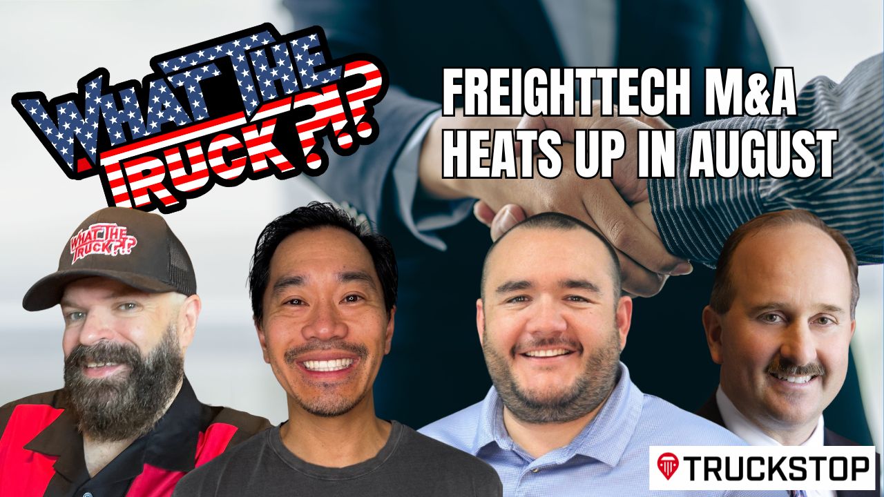 FreightTech M&A heats up in August; engine tech; community-driven freight