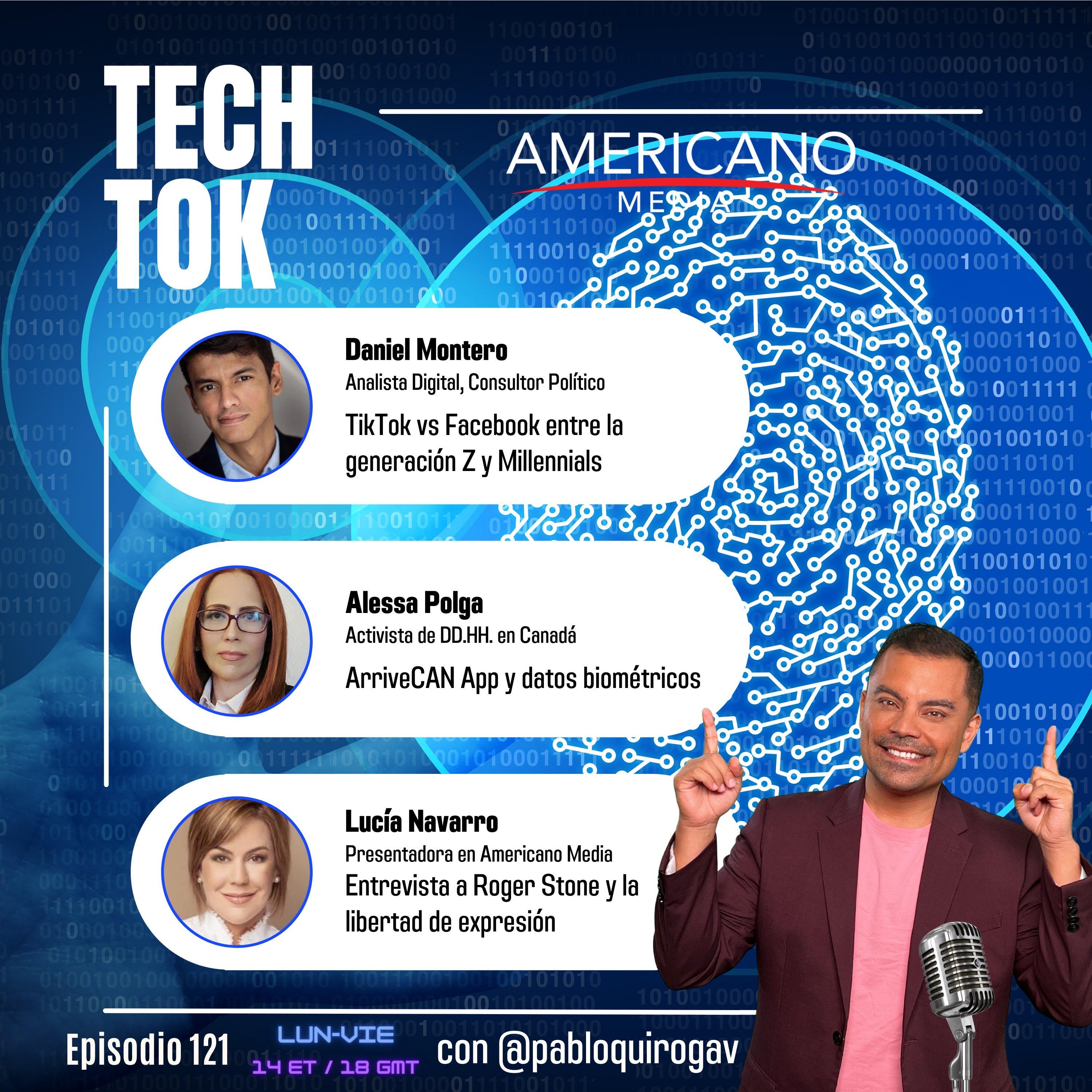 EP121: TikTok vs Facebook + ArriveCAN y datos biométricos episode artwork