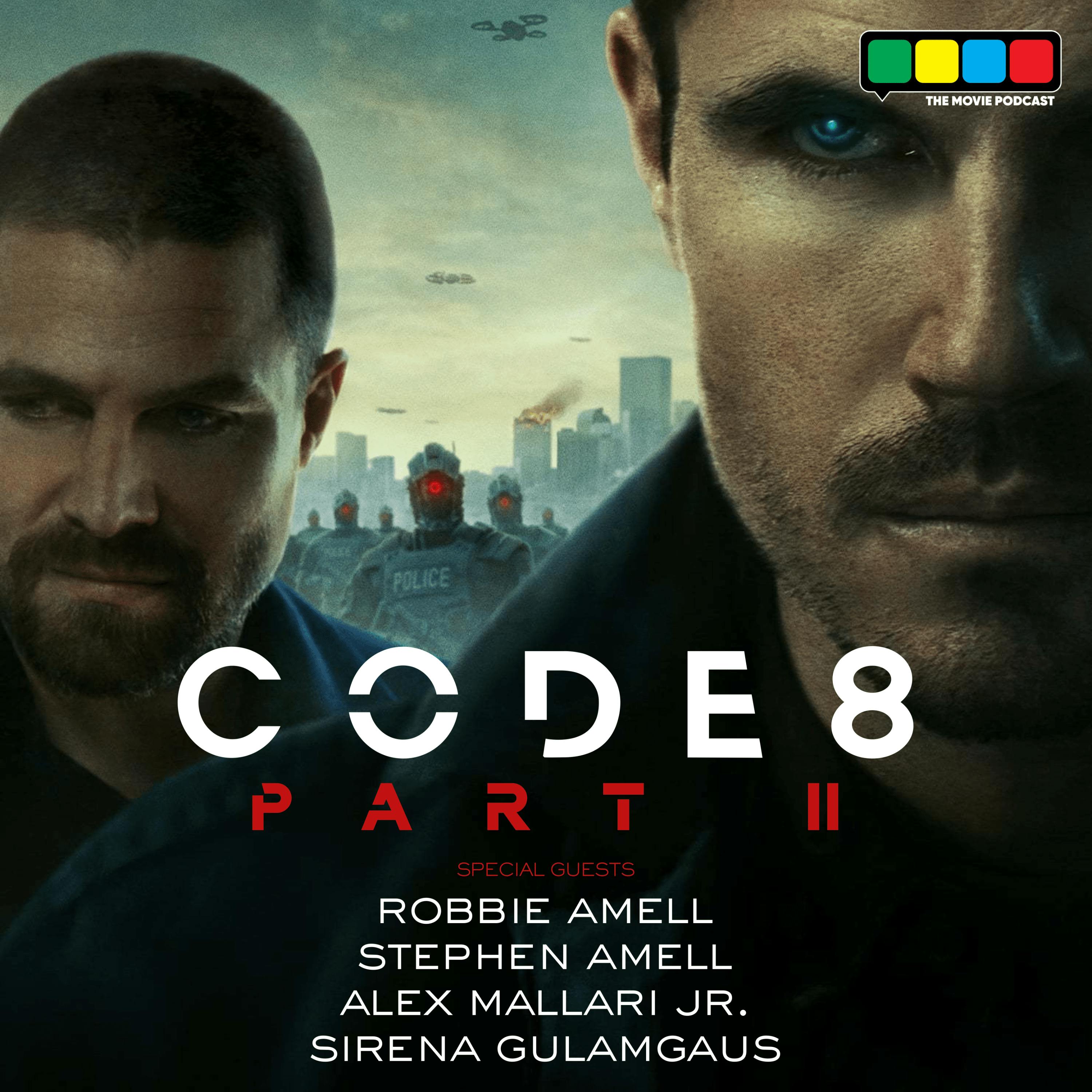 Code 8 Part II Interview with Robbie Amell, Stephen Amell, Alex Mallari Jr. & Sirena Gulamaus (Netflix)
