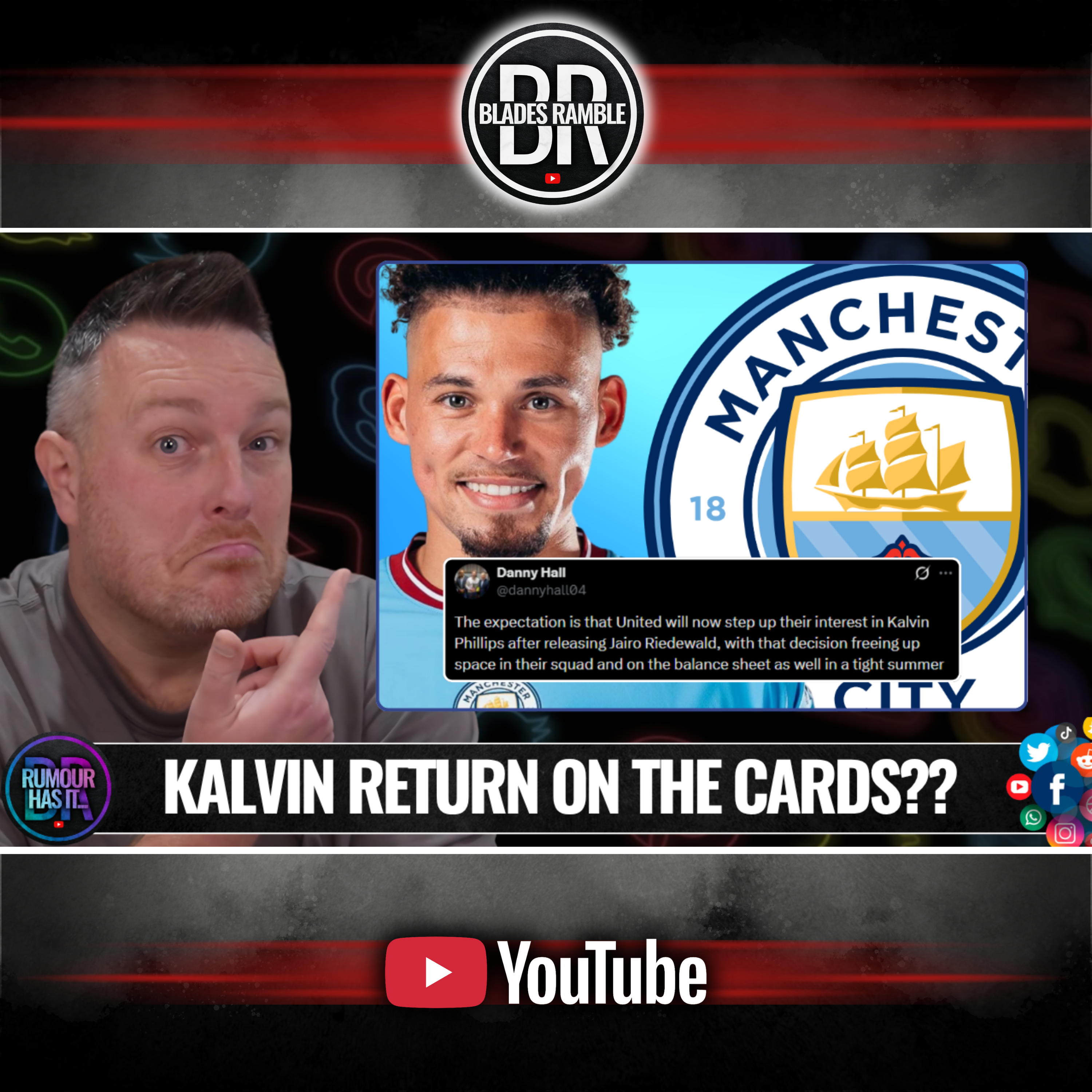 🎙️⚔️ RUMOUR HAS IT | KALVIN PHILLIPS TO RETURN? ⚔️🎙️ episode artwork