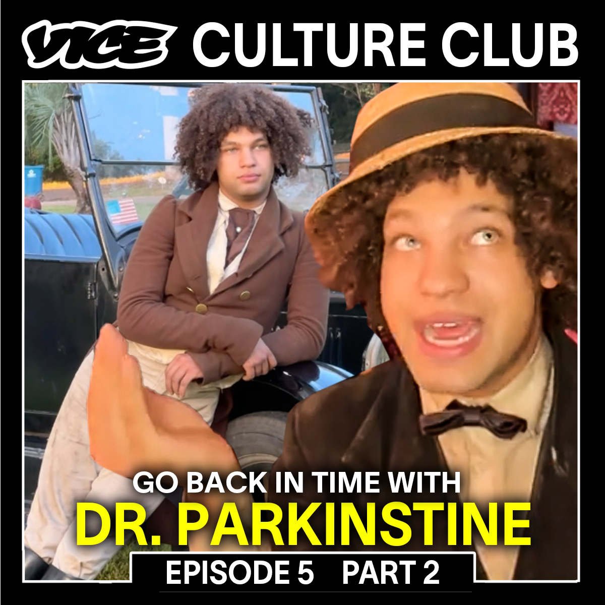 Tiktok's favorite time traveler Dr.Parkinstine | VICE Culture Club Ep5 Pt.2