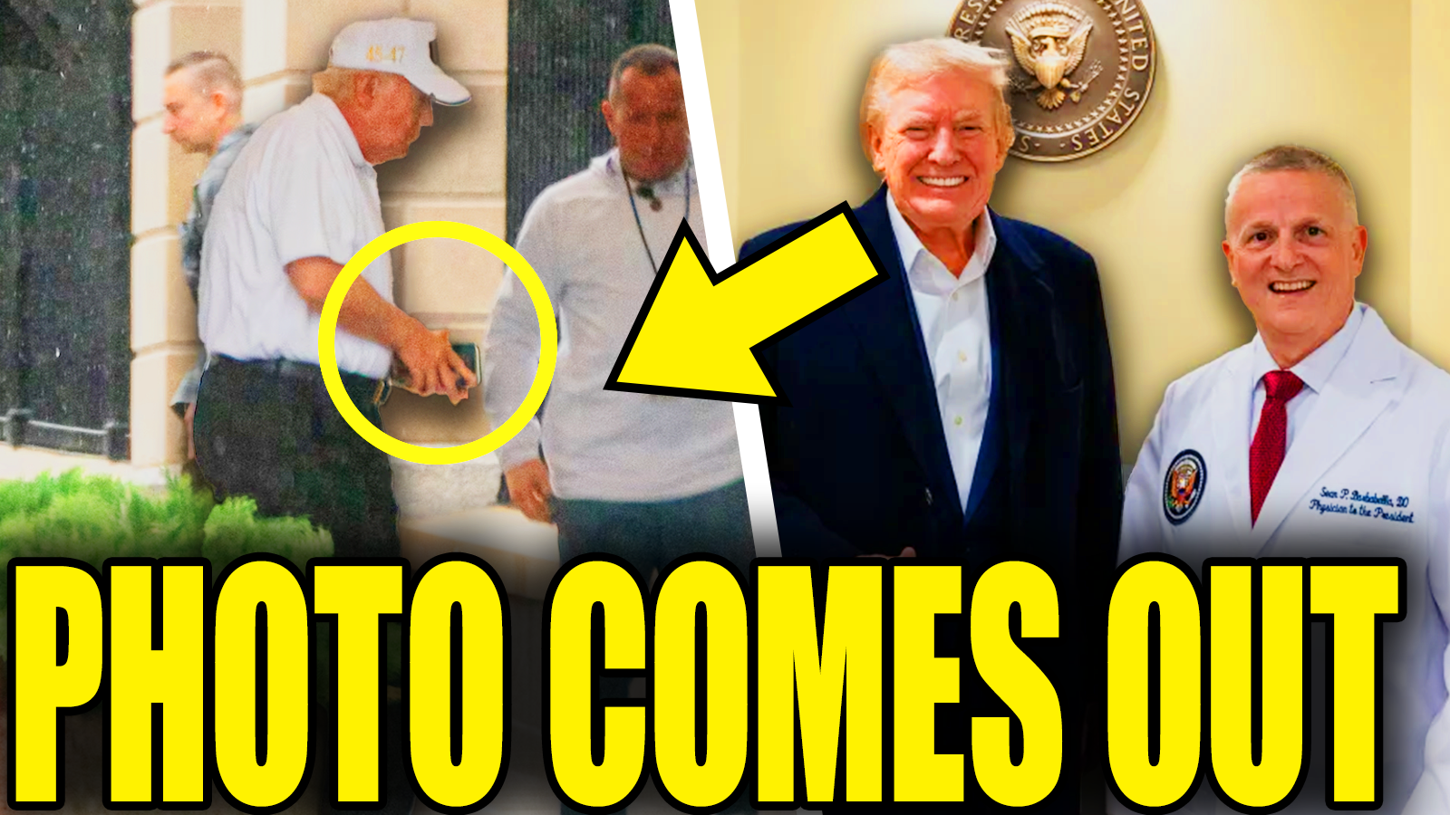 WH Fails To Hide Sick Trump Photo As Doctor Leaks Dementia Diagnosis