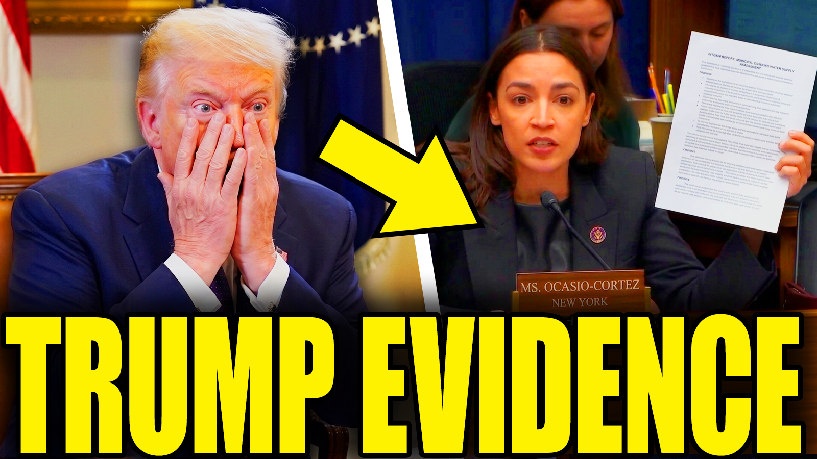 Trump Stunned As AOC Exposes Evidence Of Dirty Secret In Congress episode artwork