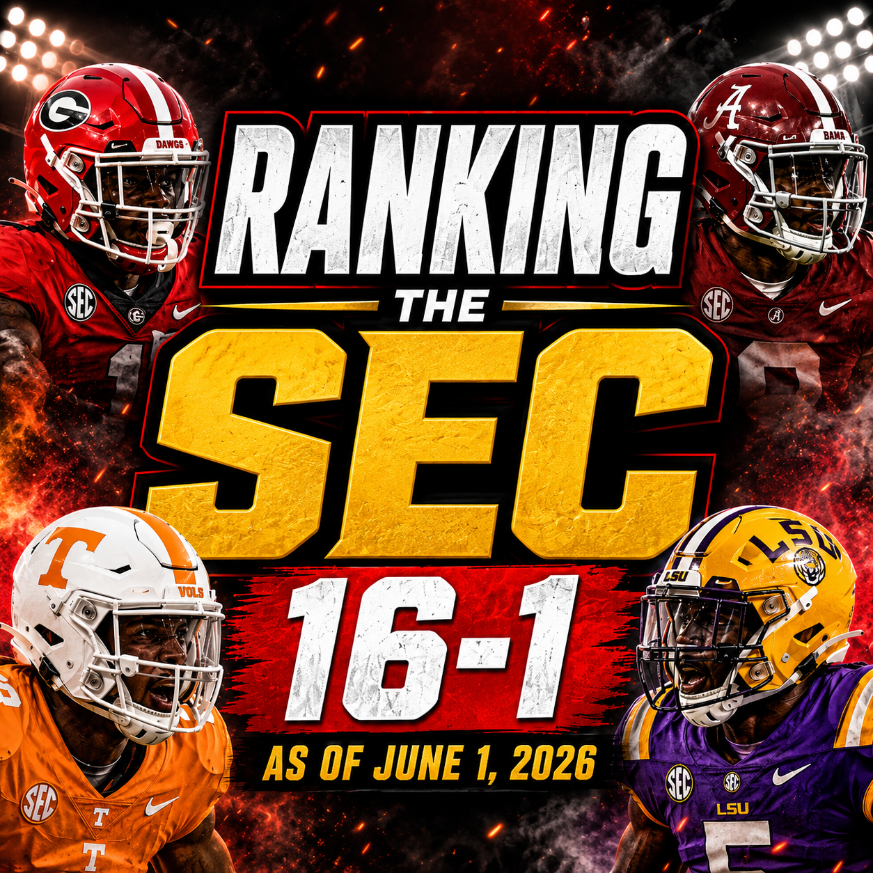 Scout’s Take: SEC Best Roster (on Paper) episode artwork