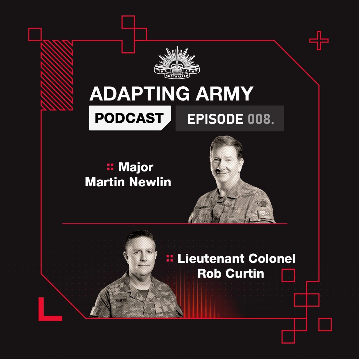 Adapting Army | Can Flexibility Increase Army Retention? Lieutenant Colonel Rob Curtin & Major Martin Newlin episode artwork