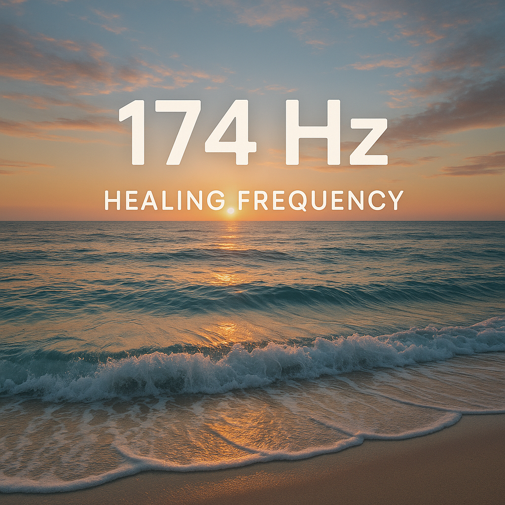 174 Hz Healing Frequency + Ocean Waves 🌊 Deep Emotional Cleanse | Sound Therapy & Relaxation