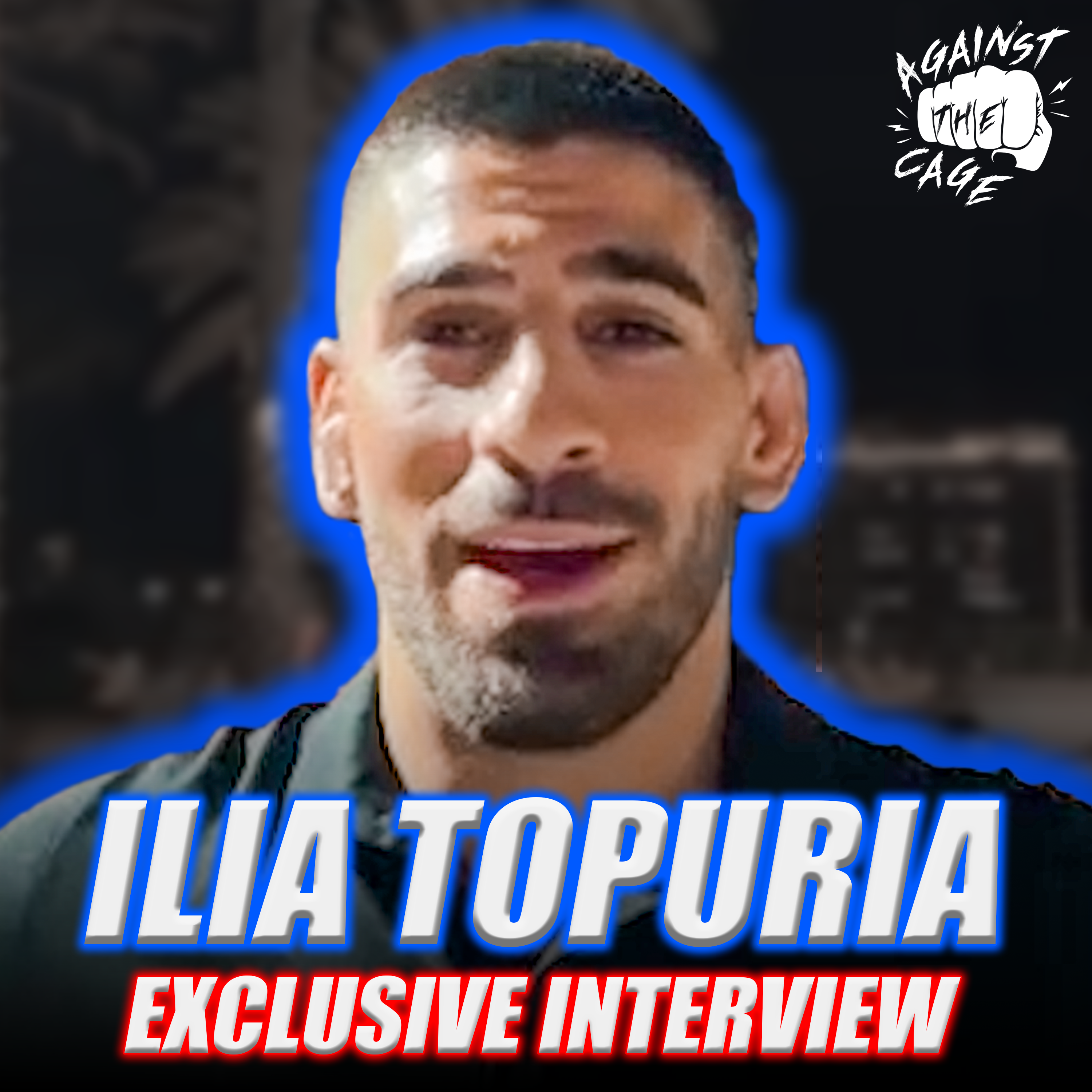 Ilia Topuria promises to immediately point to the ground vs Max Holloway | Against The Cage episode artwork