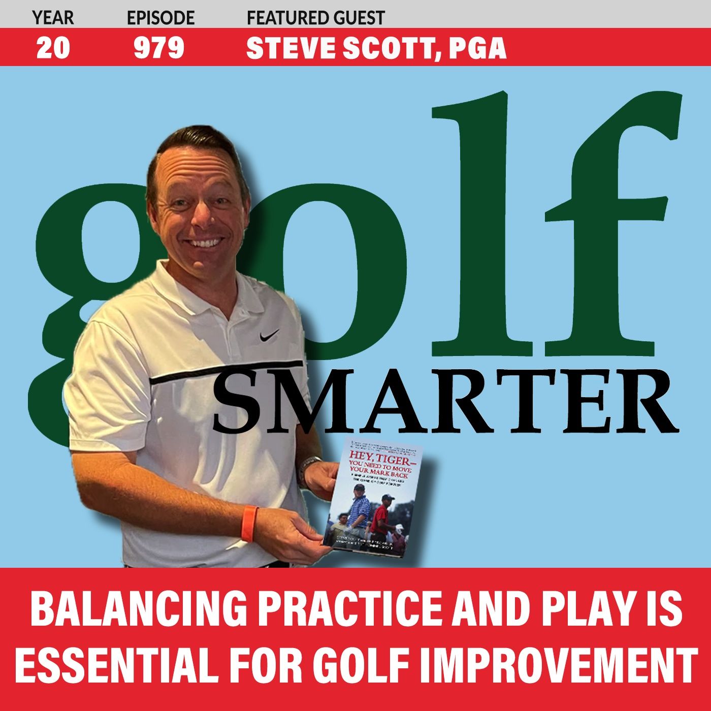 Balancing Practice and Play is Essential for Golf Improvement with Steve Scott episode artwork