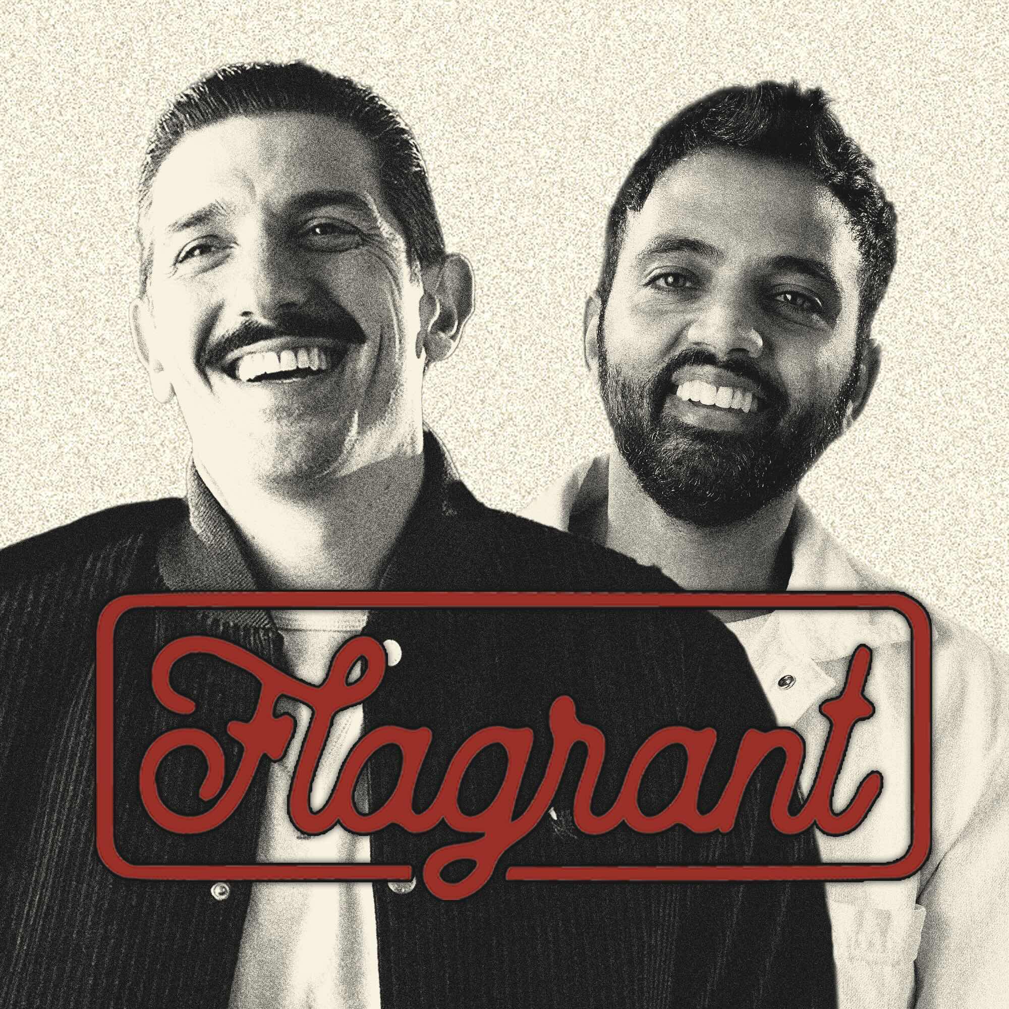 Andrew Schulz's Flagrant with Akaash Singh Artwork