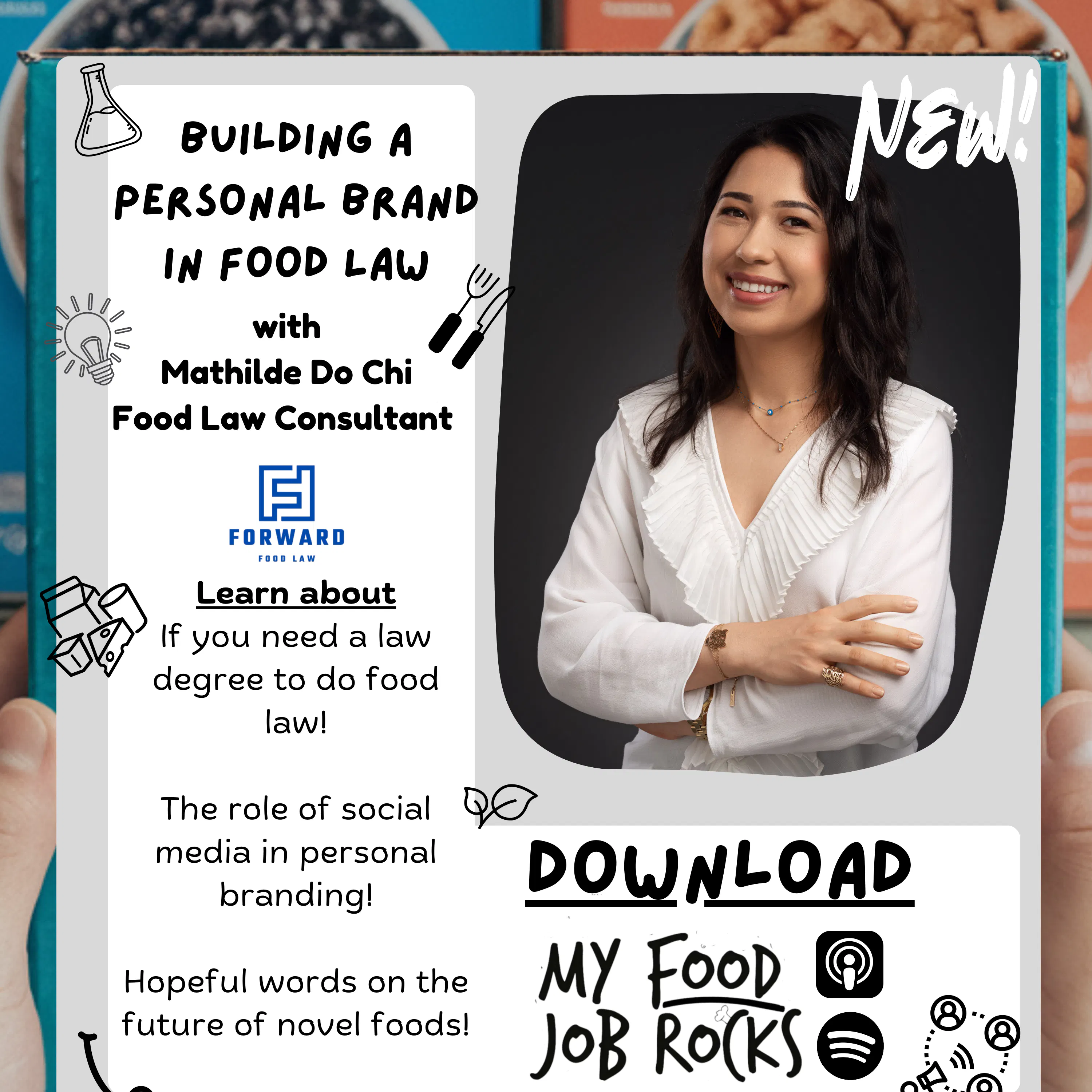 Building a Personal Brand in Food Law with Mathilde Do Chi, Food Law Consultant