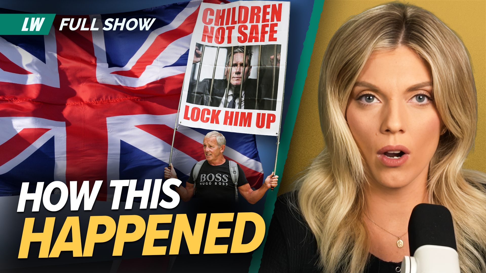 UNMASKING the People Who Allowed Muslim Gangs to R*pe 250K British White Girls | Ep 278 episode artwork