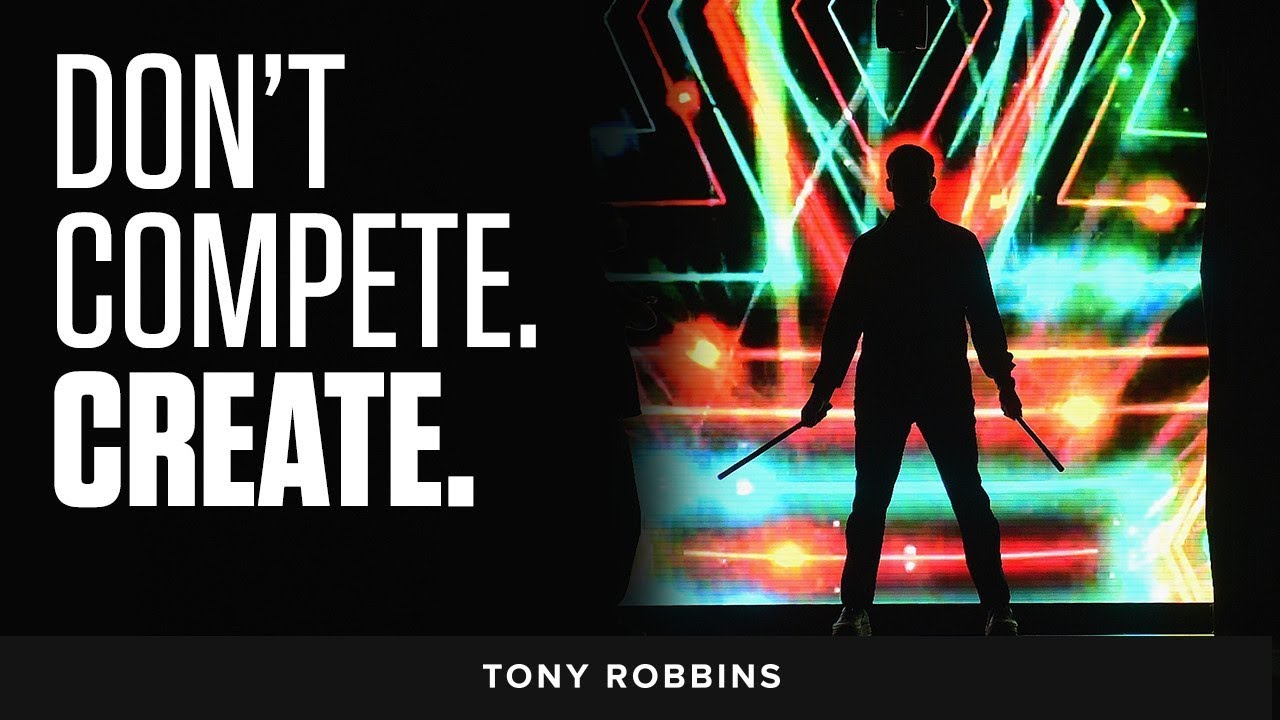 Don't Compete. Create. | Tony Robbins Podcast episode artwork