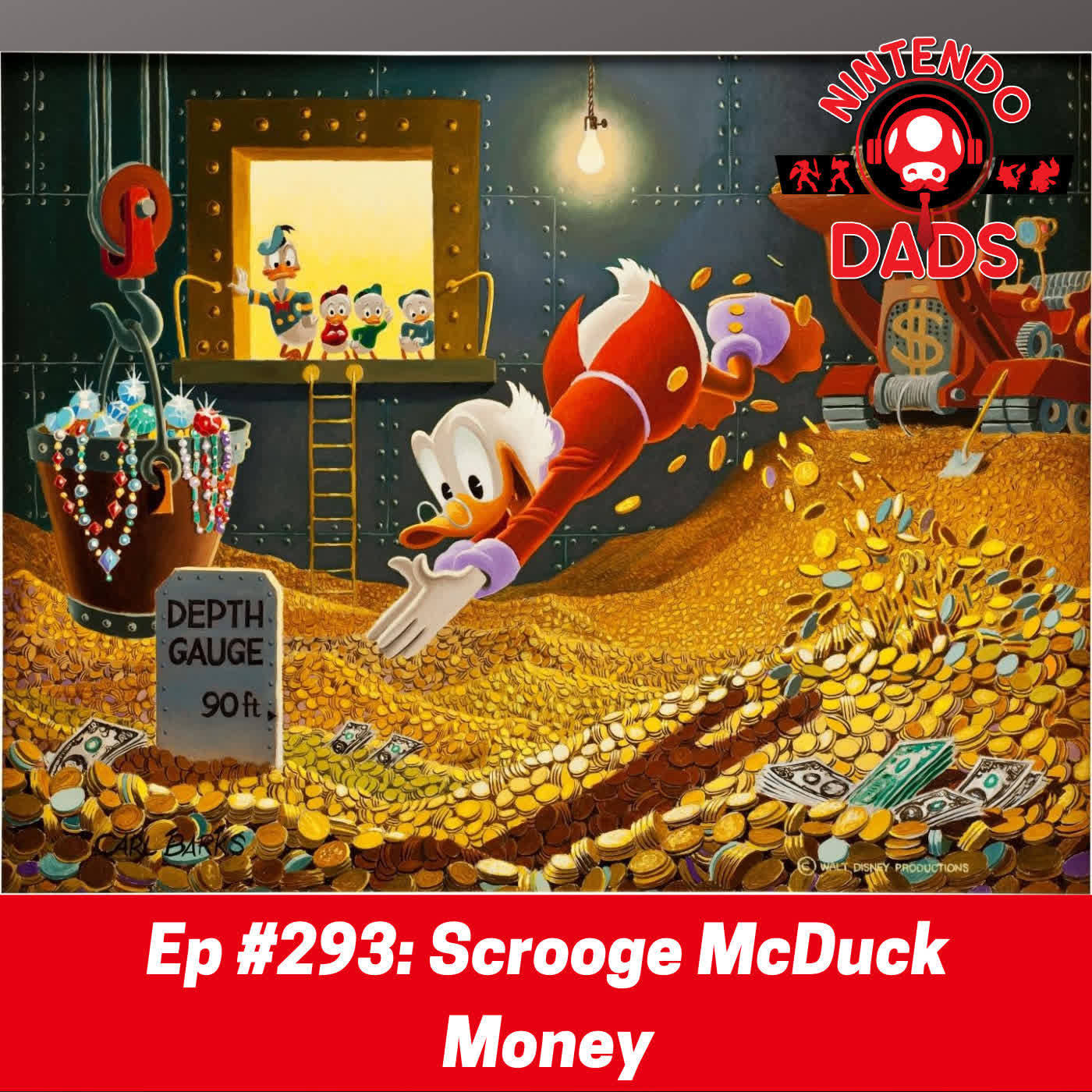 #293: Scrooge McDuck Money episode artwork