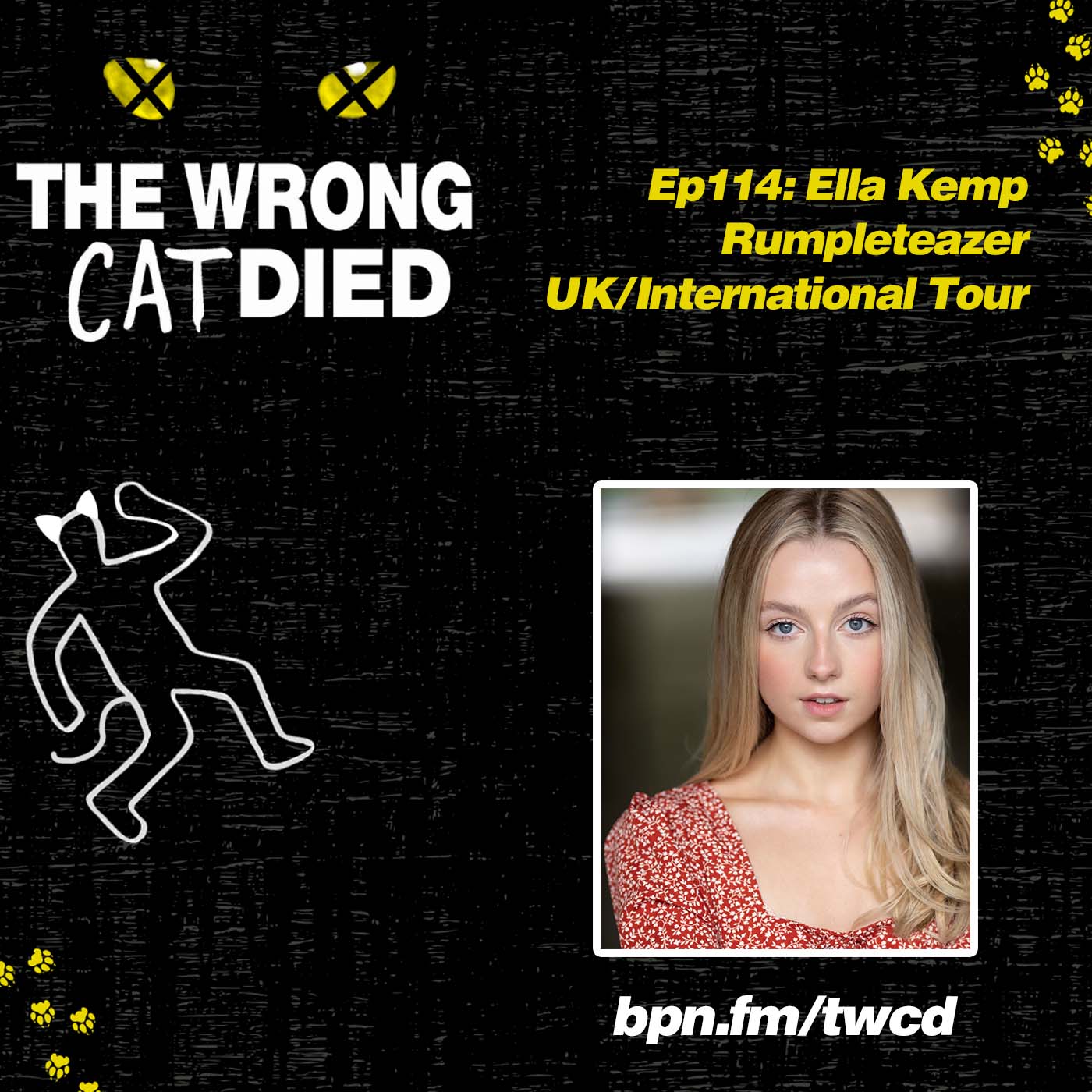 Ep114 - Ella Kemp, Rumpleteazer on UK/International Tour episode artwork