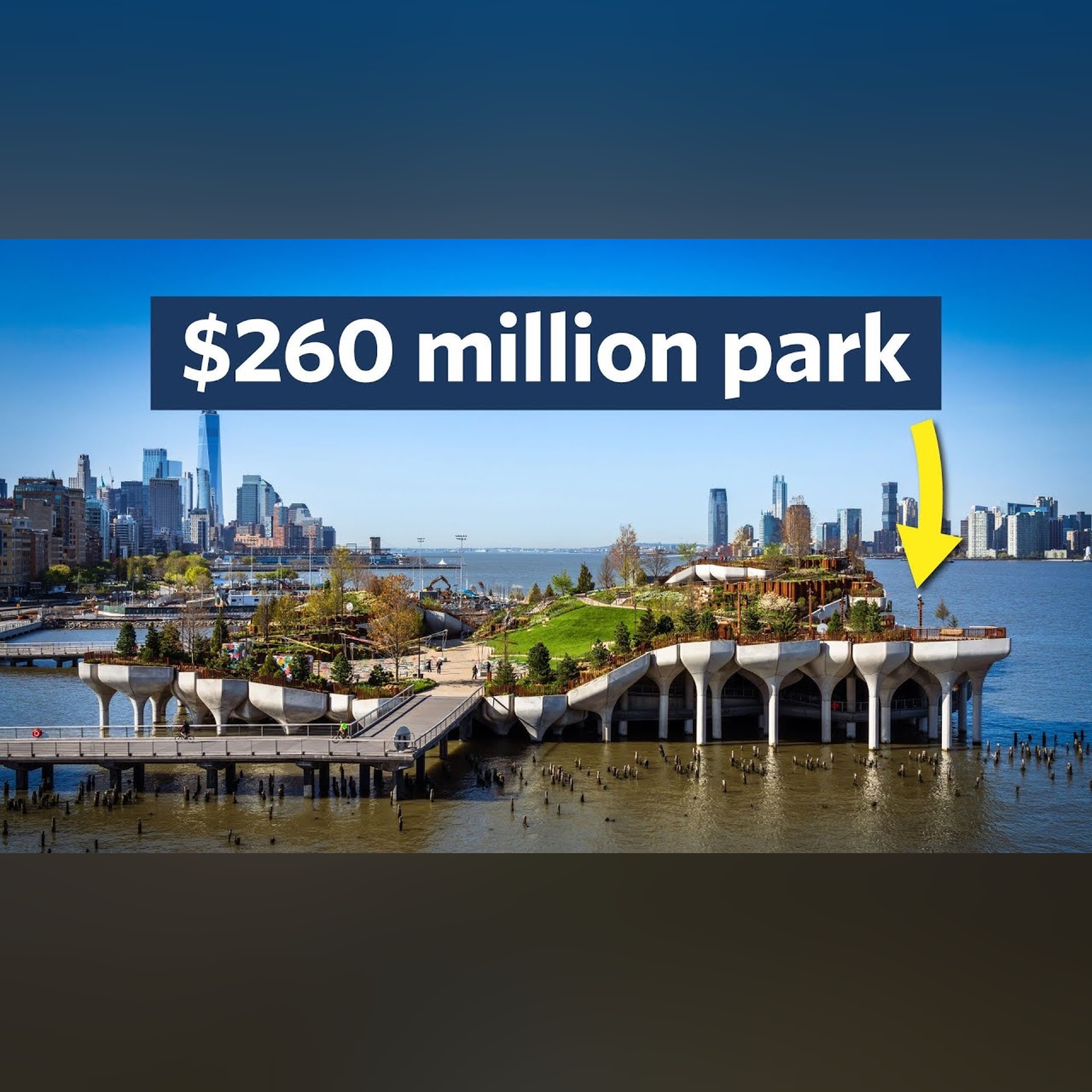 Why did NYC Build a Park in the Middle of a River? episode artwork