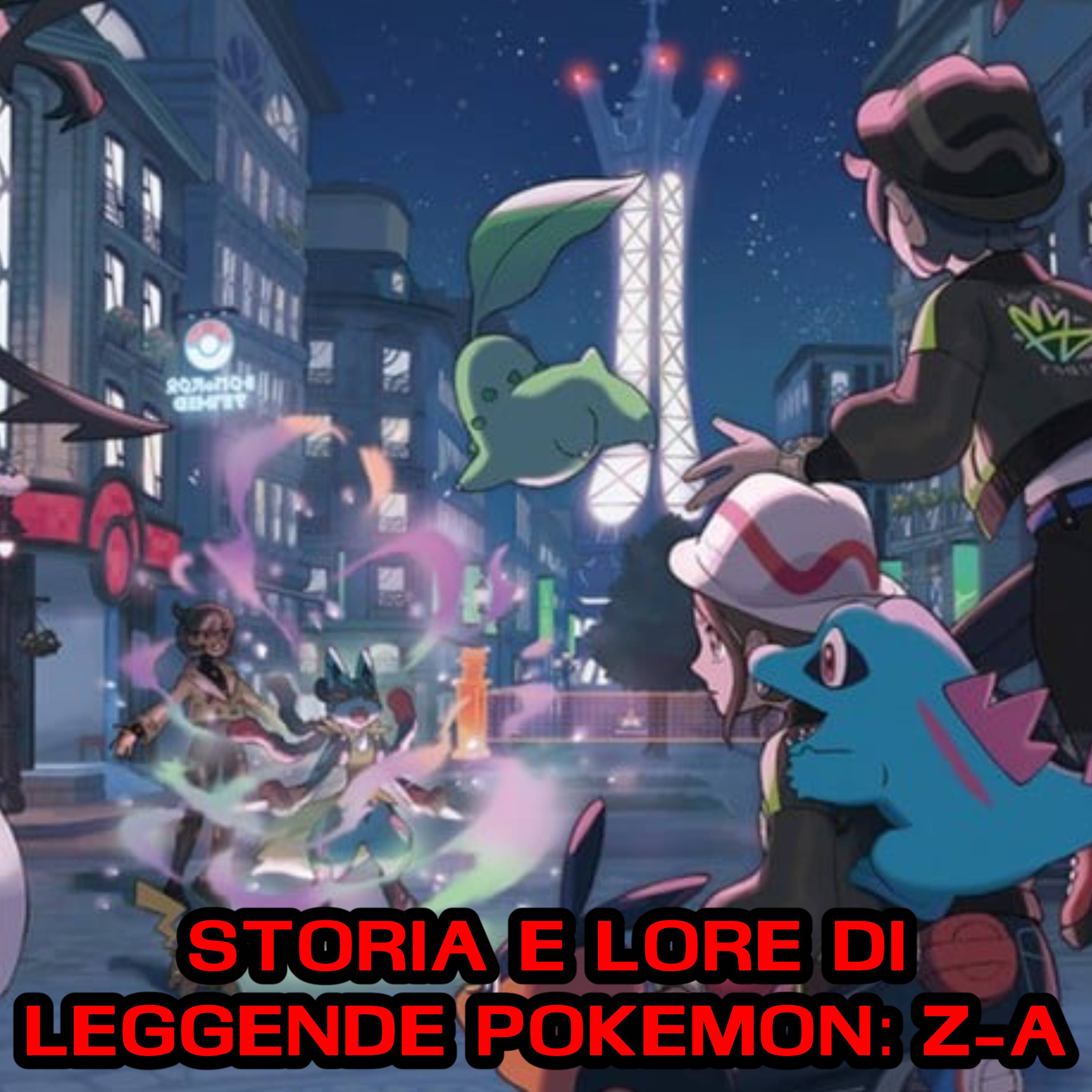 Storia e Lore di Leggende Pokémon: Z-A episode artwork