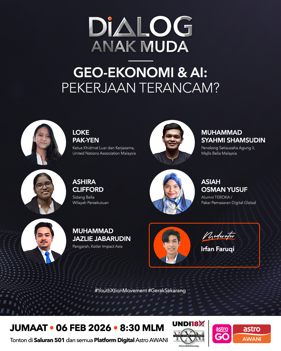 Dialog Anak Muda: Geo ekonomi dan AI | Pekerjaan terancam?
