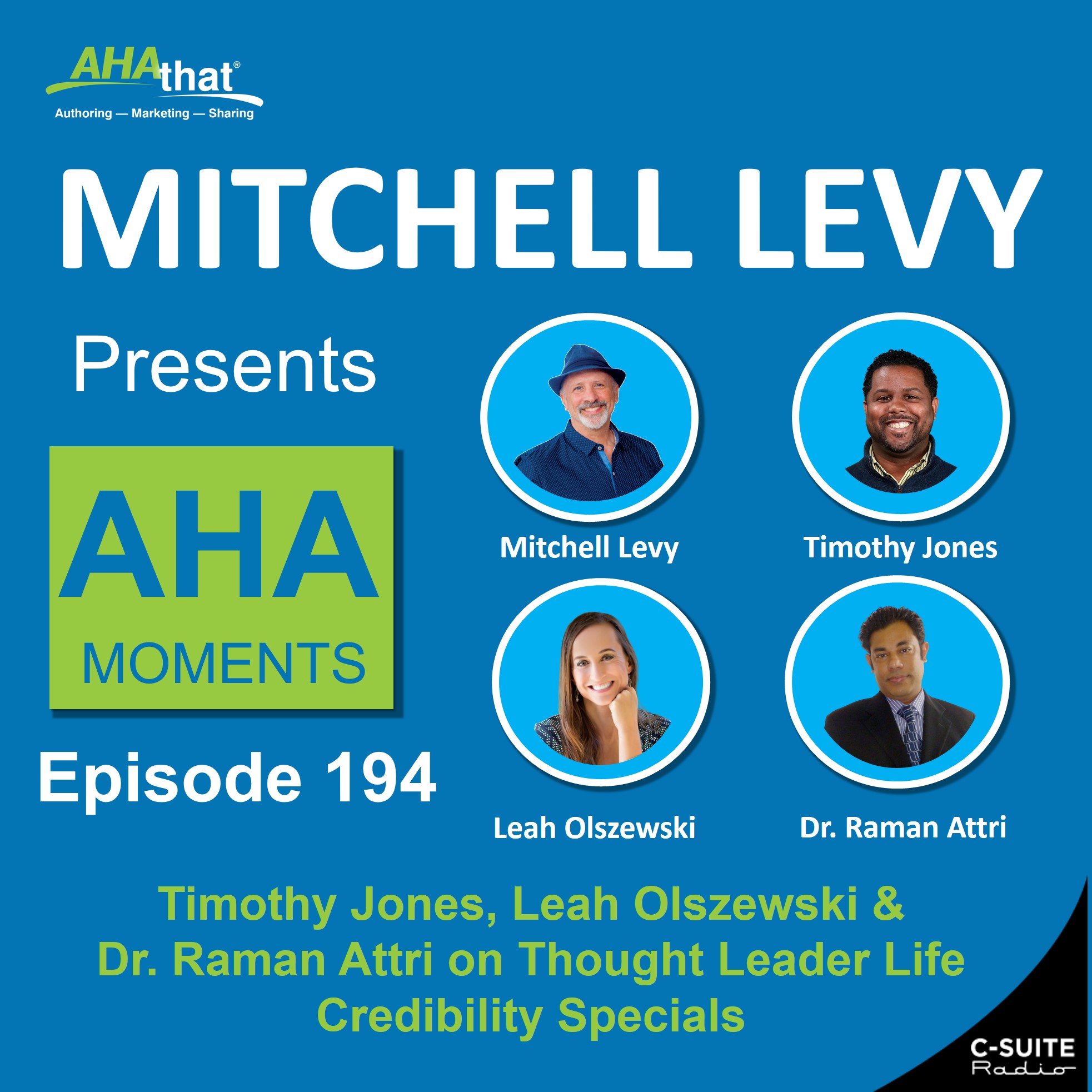 Mitchell Levy Presents AHA Moments