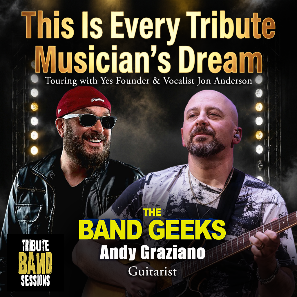 When Jon Anderson Of YES Calls You Say YES Andrew Graziano of The Band Geeks Ep # 49 episode artwork