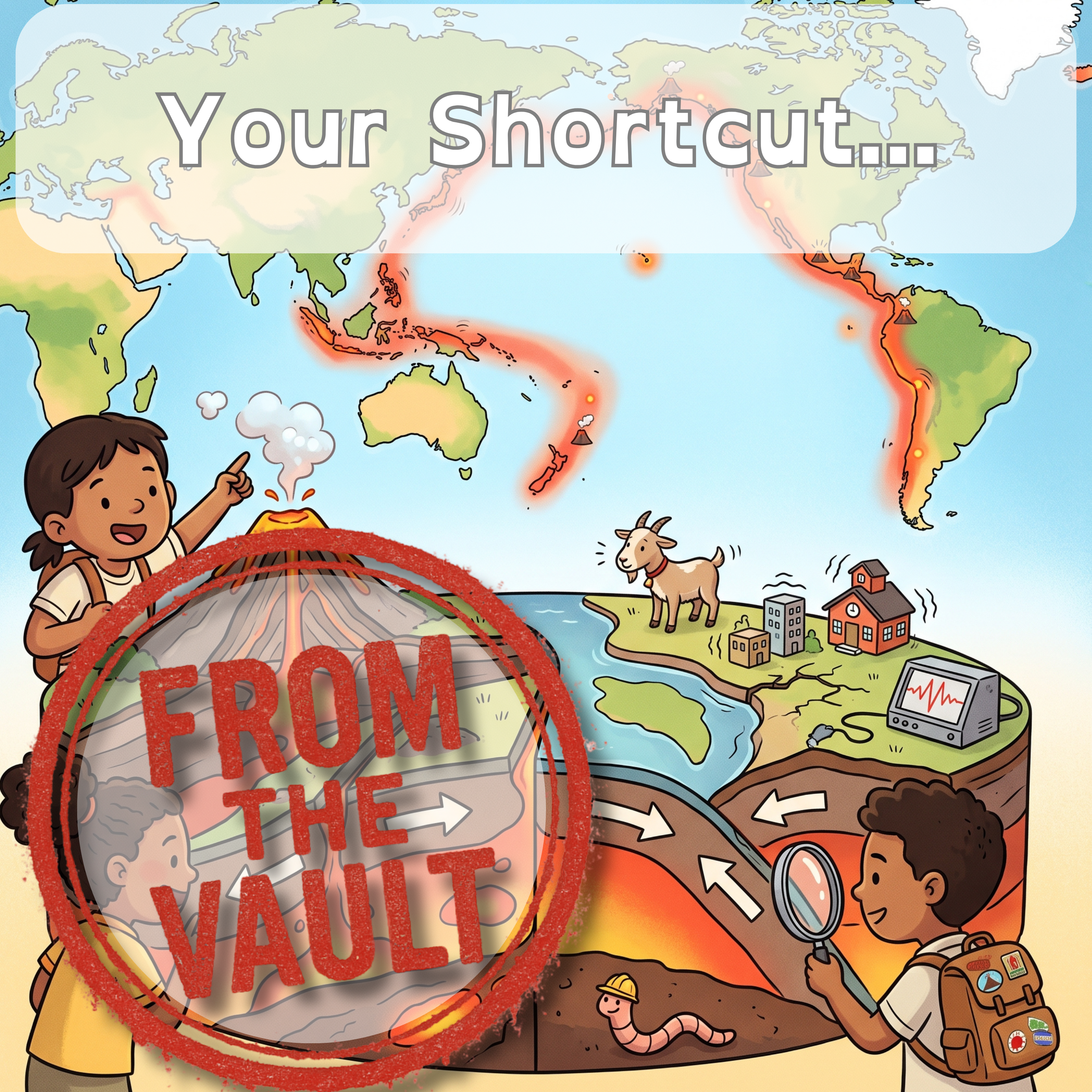 Earthquakes and Volcanoes ... Your Shortcut - From the Vault