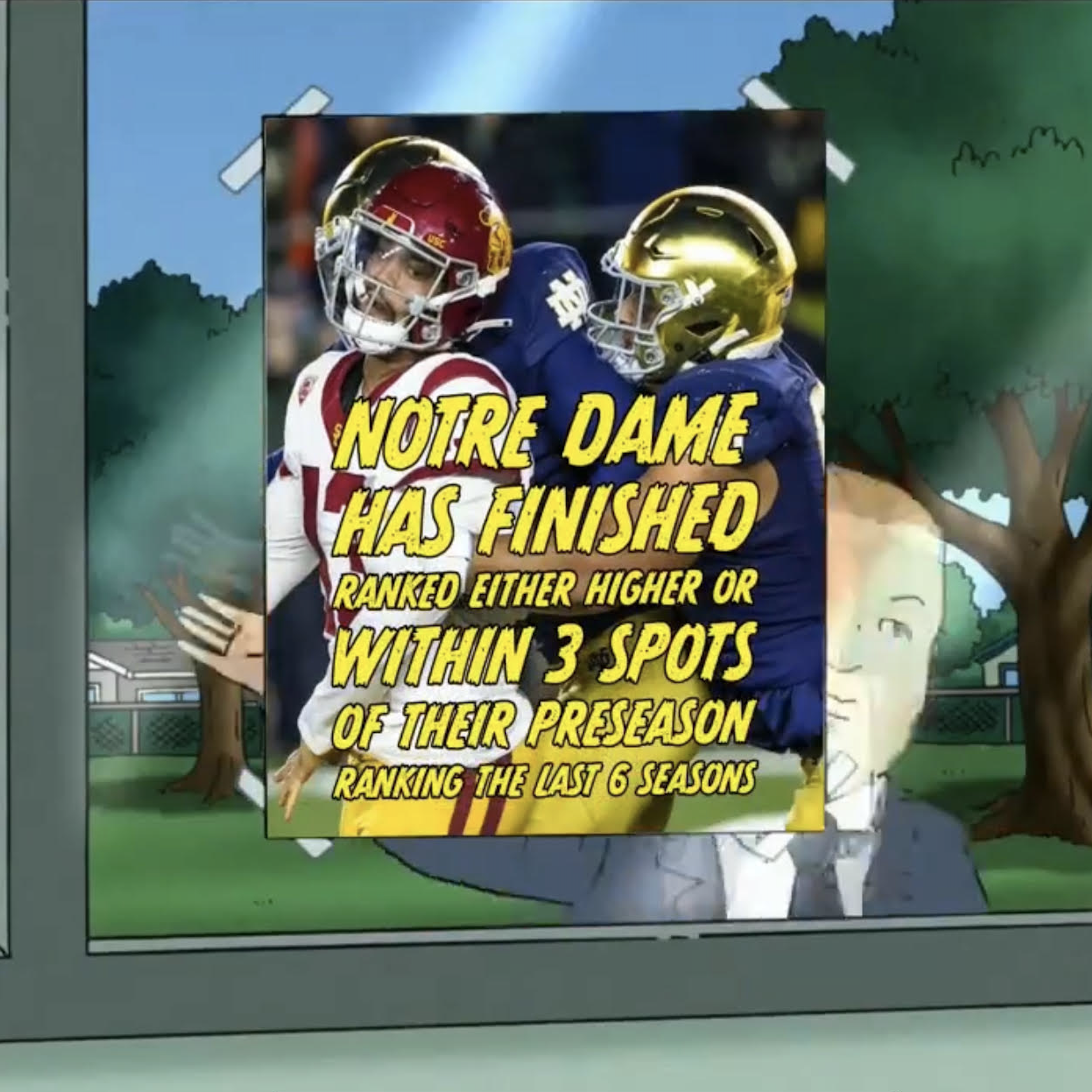 Predicting the entire Notre Dame Football regular season episode artwork