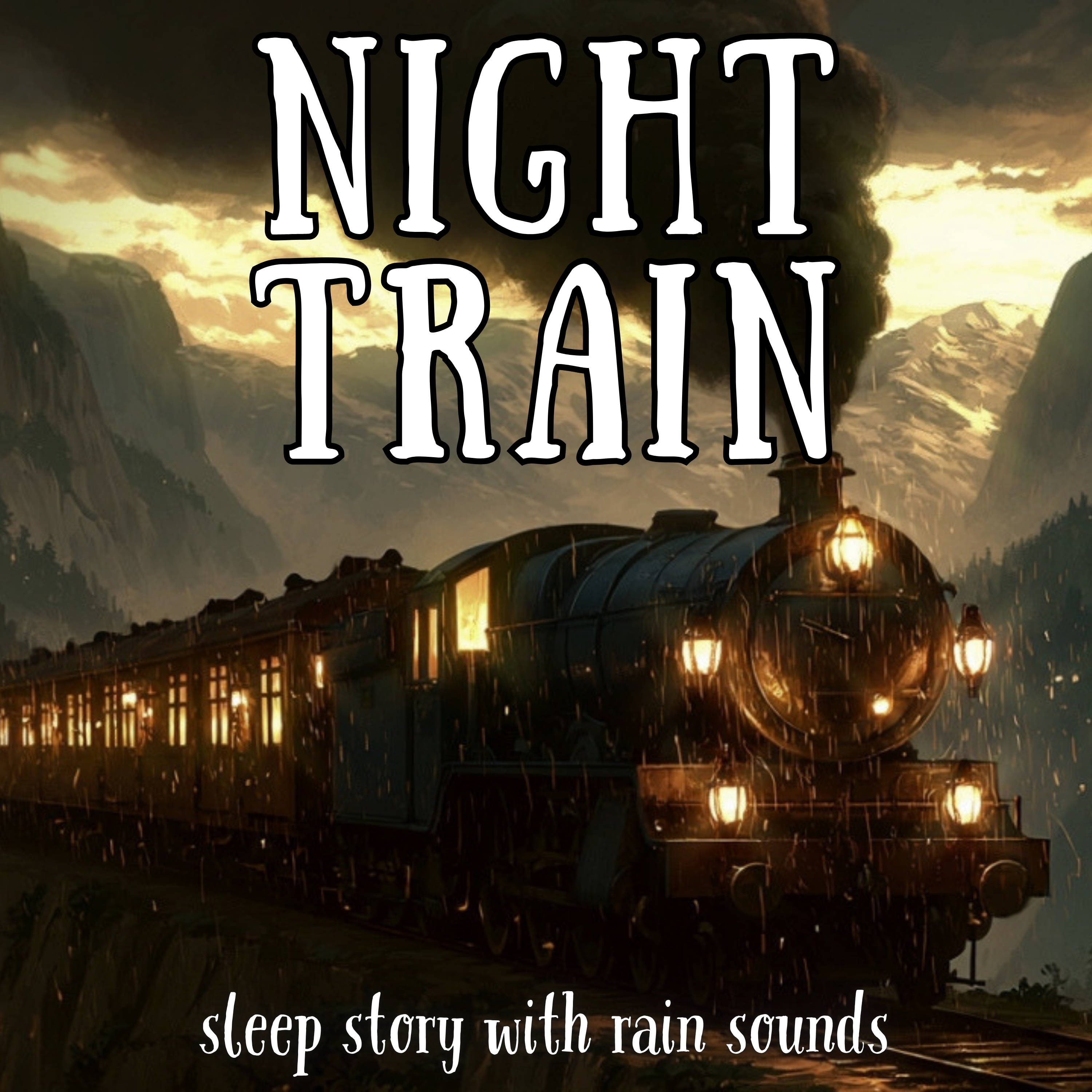 The Night Train of Ages | Sleep Story with Rain & Train Sounds