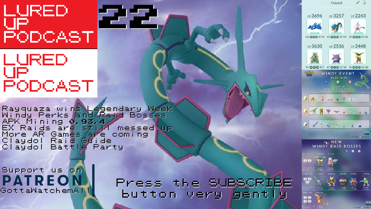 Lured Up 22 - Rayquaza Wins Legendary Week episode artwork
